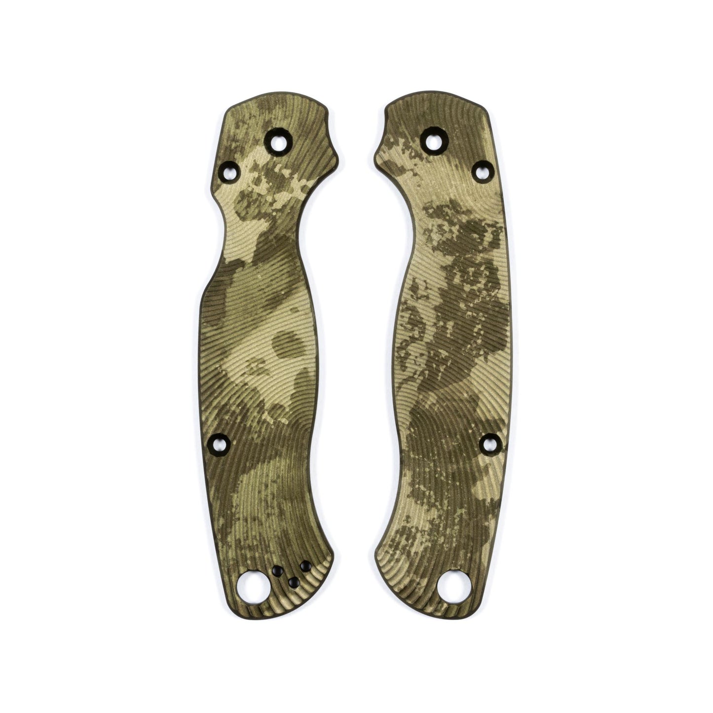 Spyderco Paramilitary 2 Anodized Aluminum Scale Sets