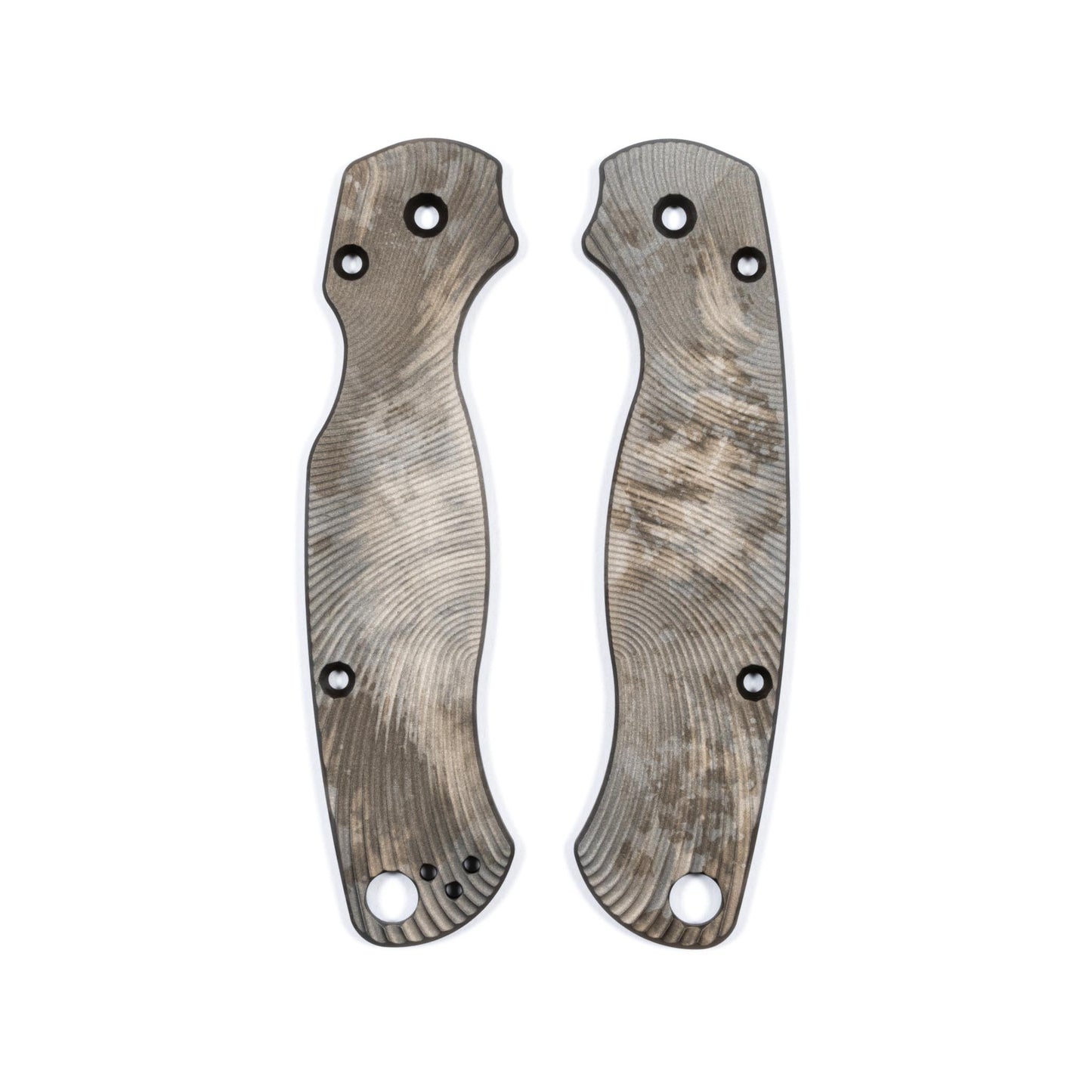 Spyderco Paramilitary 2 Anodized Aluminum Scale Sets