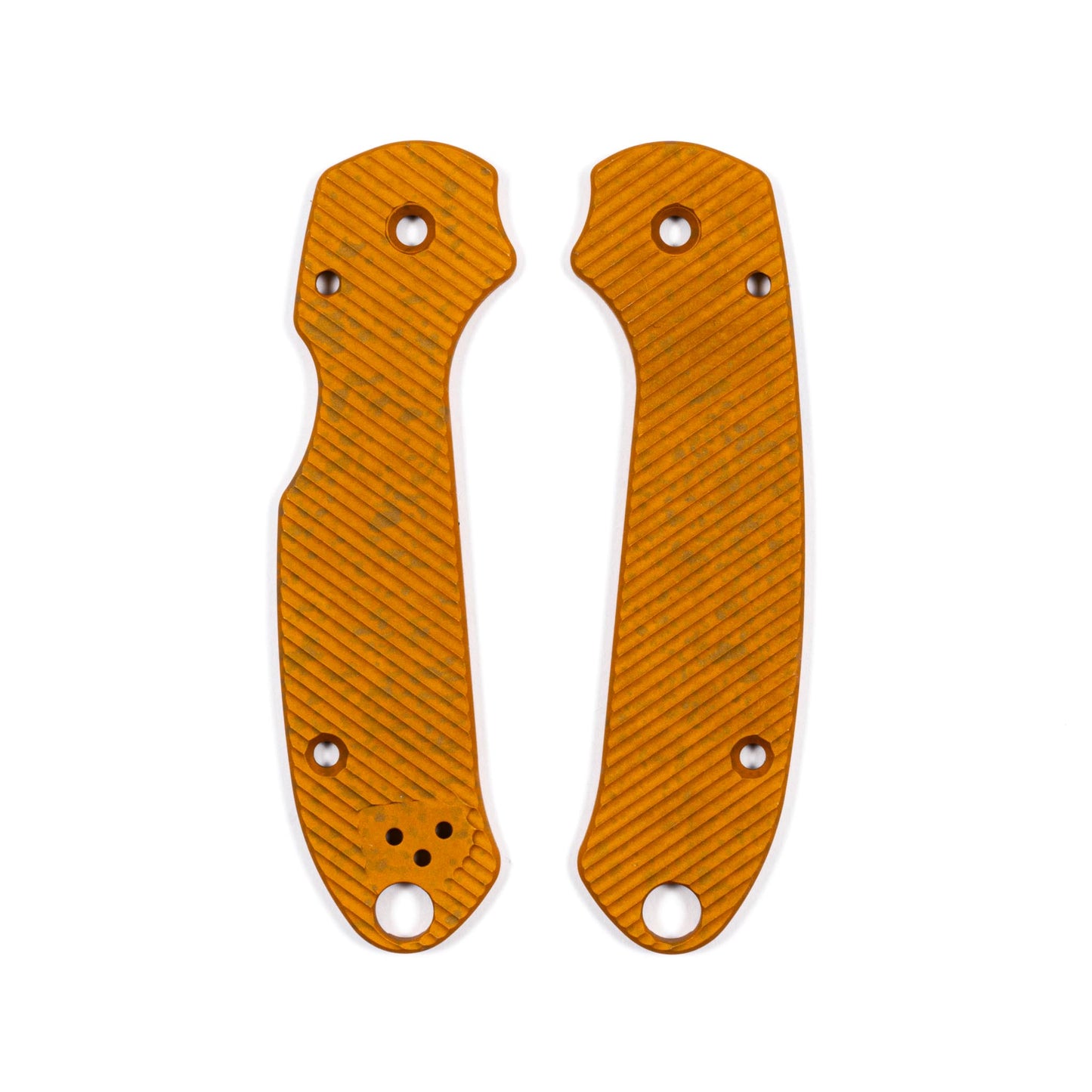 Spyderco Para 3 Skinny Contoured Anodized Aluminum Scale Sets