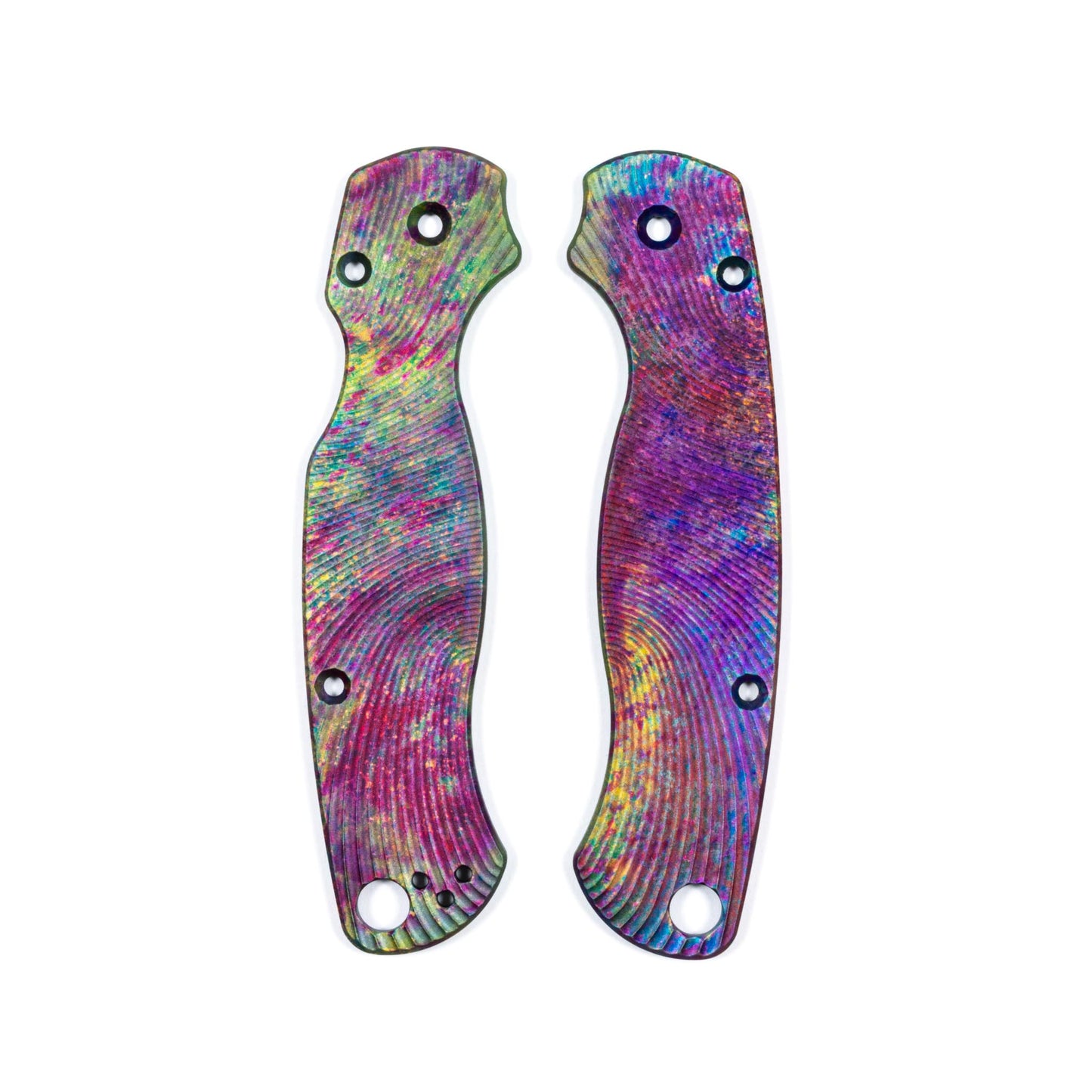 Spyderco Paramilitary 2 Anodized Aluminum Scale Sets