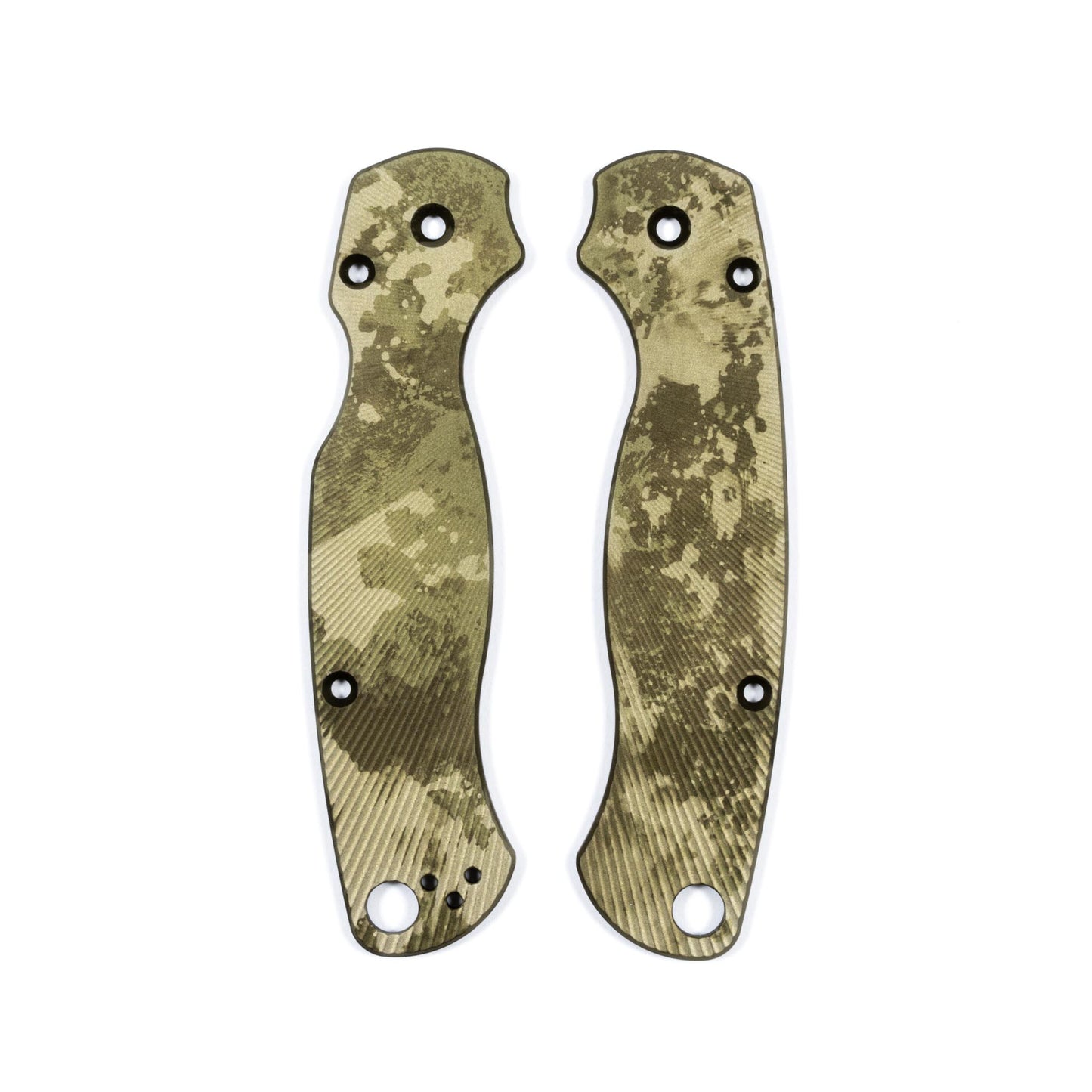 Spyderco Paramilitary 2 Anodized Aluminum Scale Sets