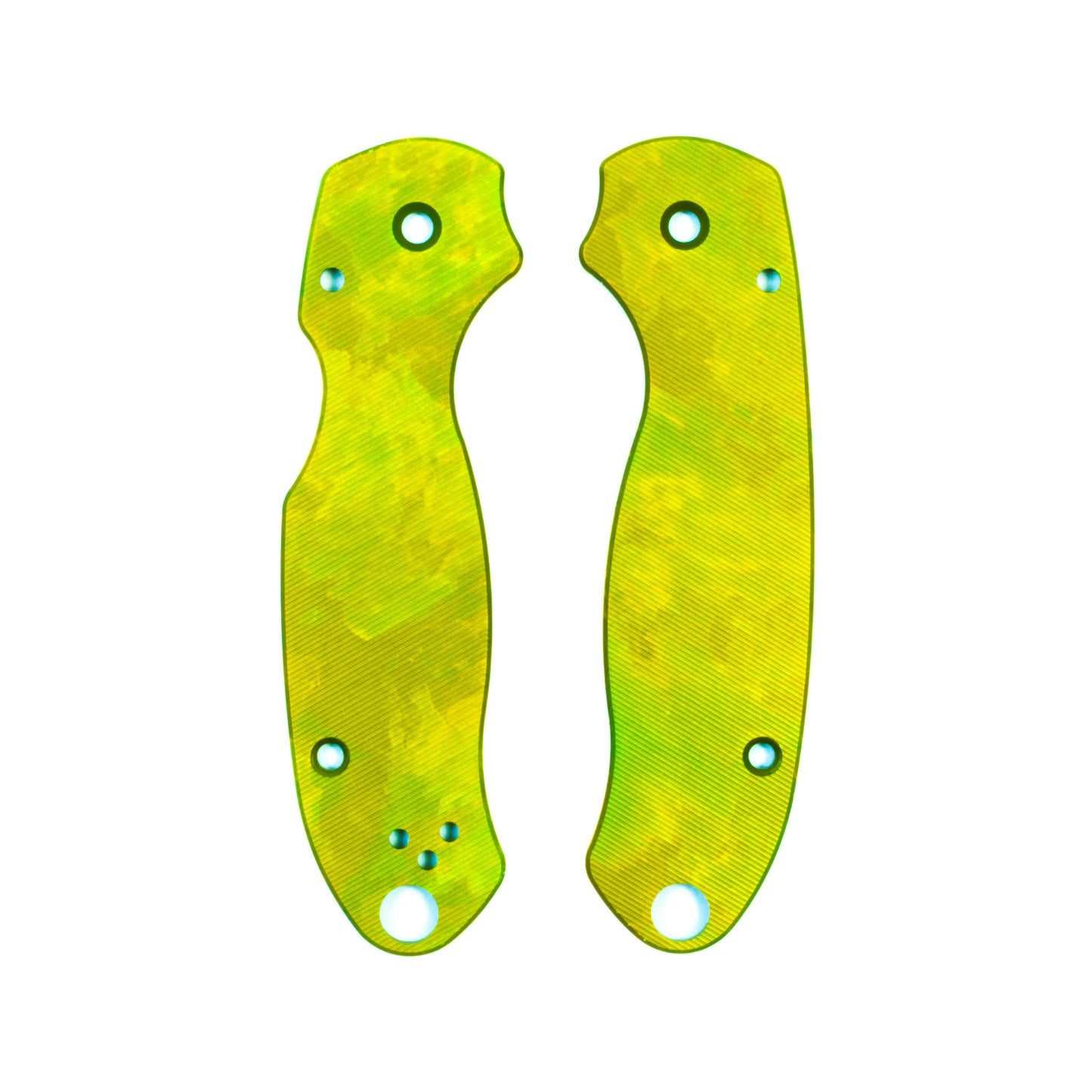 Spyderco Para 3 Anodized Aluminum Scale Sets