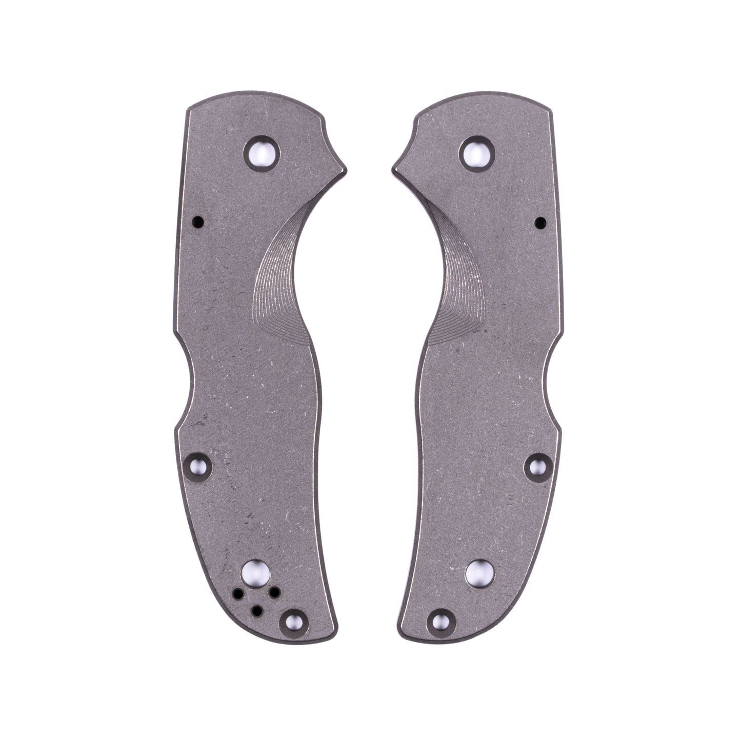 Spyderco Native 5 Titanium Featherweight Scale Sets
