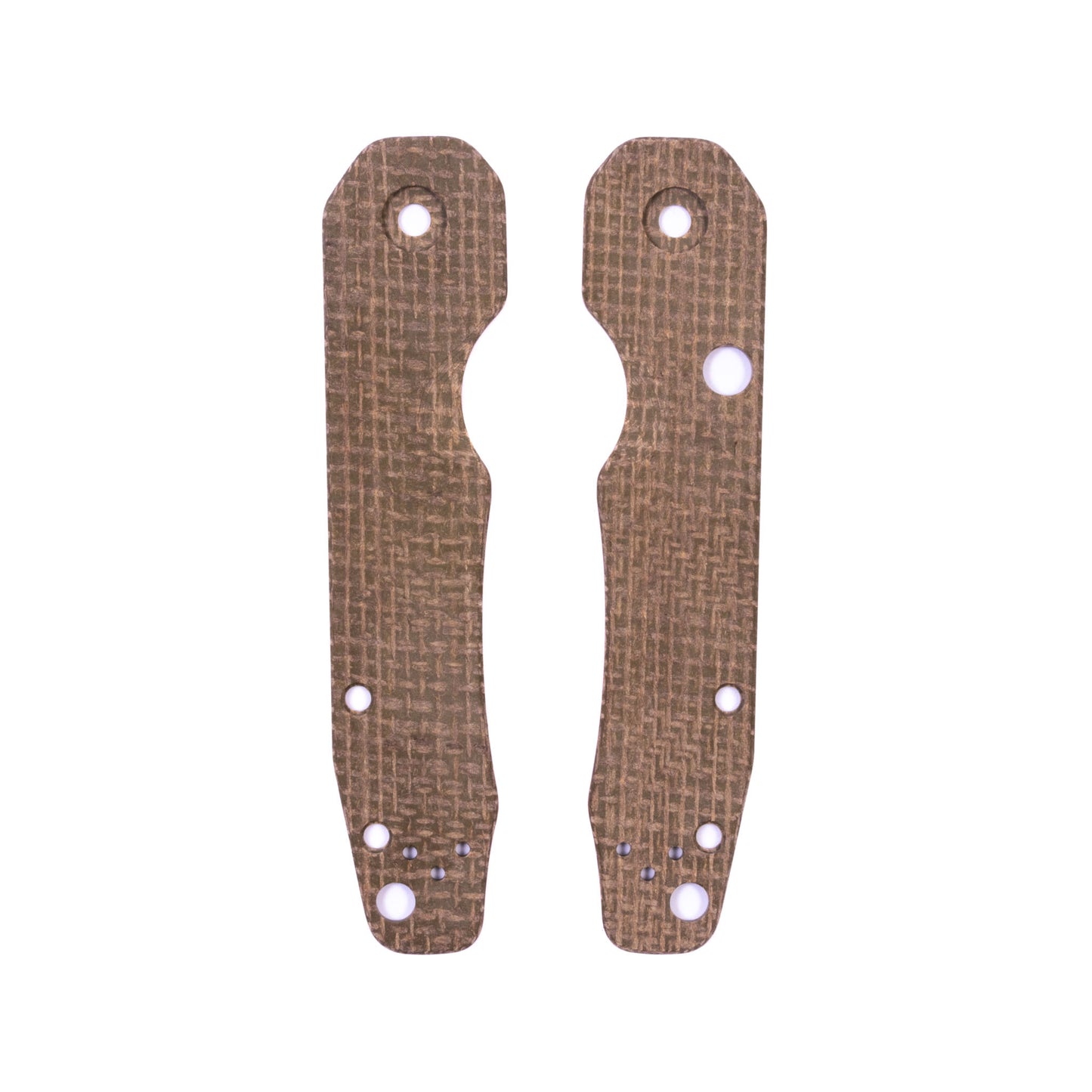 Spyderco Smock LARGE Pivot Micarta Scale Set