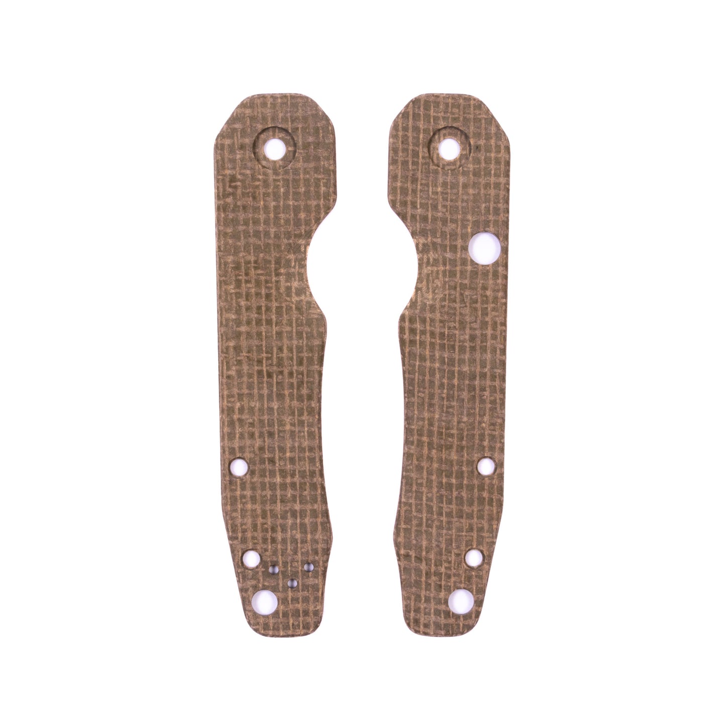 Spyderco Smock LARGE Pivot Micarta Scale Set