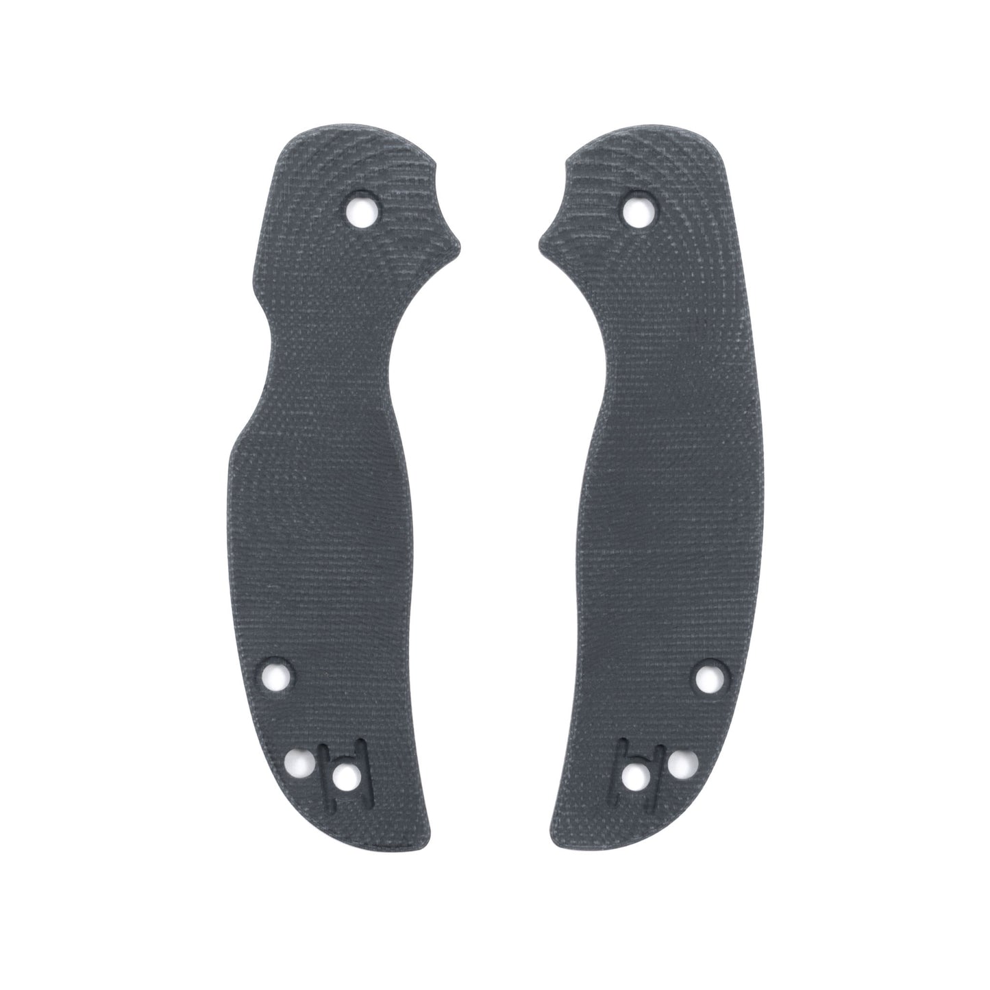 Spyderco Sage 5 Micarta Right Hand Tip Up and Left Hand Tip Up Scale Sets