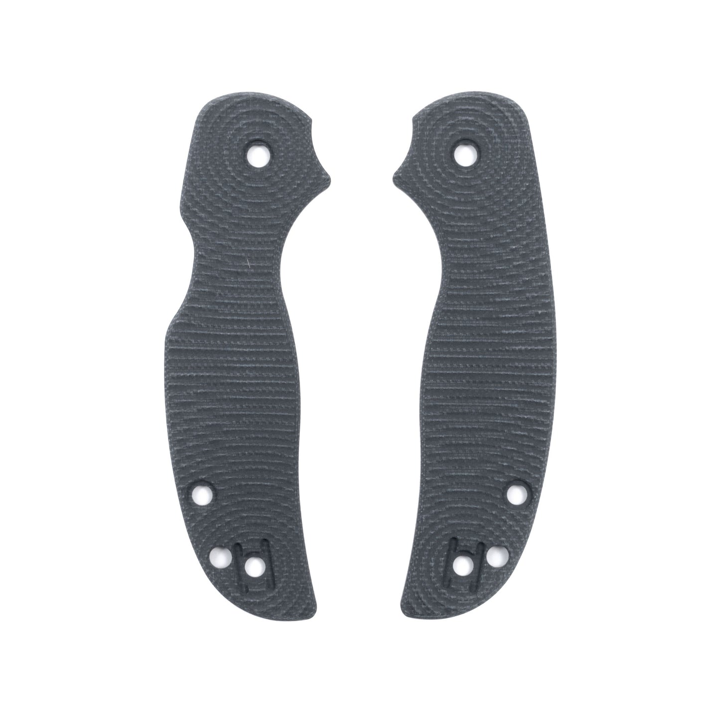 Spyderco Sage 5 Micarta Right Hand Tip Up and Left Hand Tip Up Scale Sets