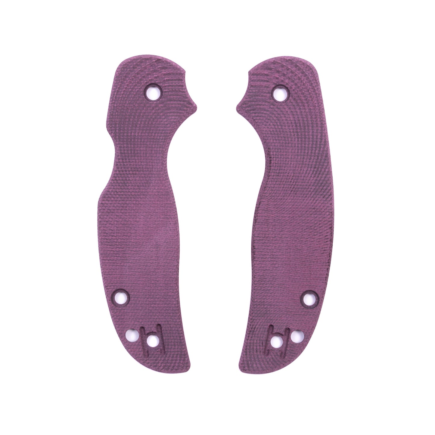 Spyderco Sage 5 Micarta Right Hand Tip Up and Left Hand Tip Up Scale Sets