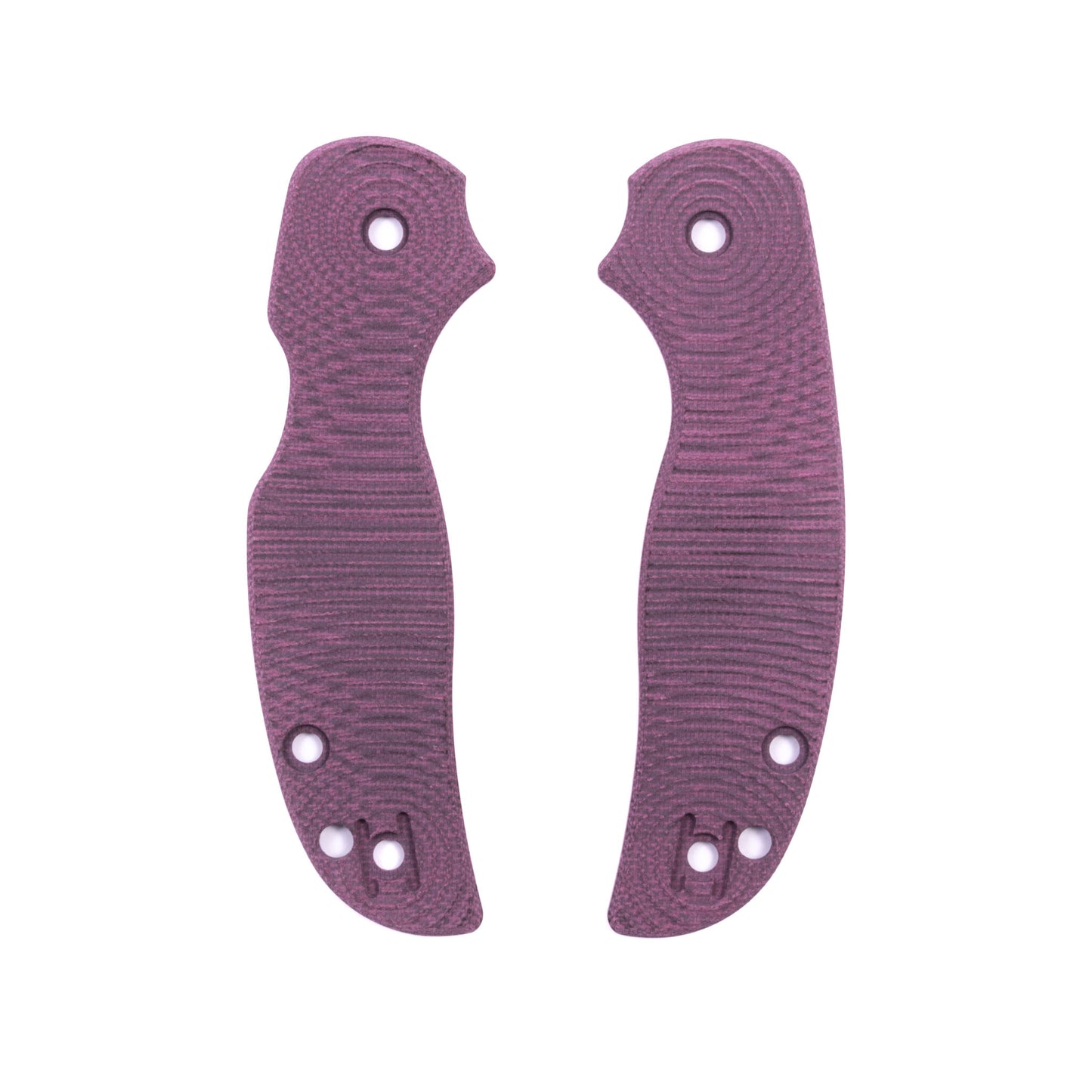 Spyderco Sage 5 Micarta Right Hand Tip Up and Left Hand Tip Up Scale Sets