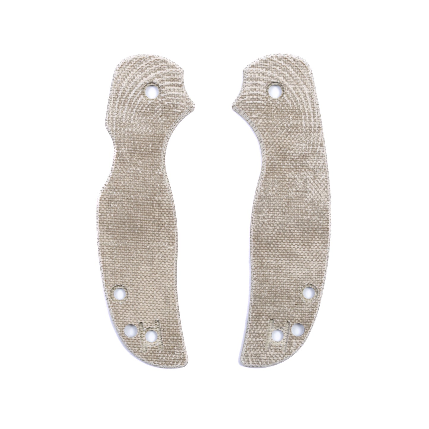 Spyderco Sage 5 Micarta Right Hand Tip Up and Left Hand Tip Up Scale Sets