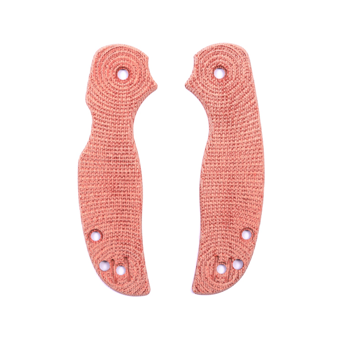 Spyderco Sage 5 Micarta Right Hand Tip Up and Left Hand Tip Up Scale Sets