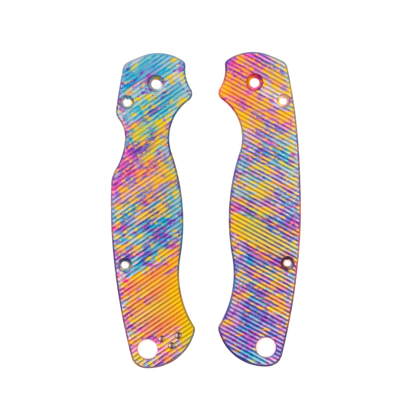 Spyderco Paramilitary 2 Anodized Aluminum Scale Sets