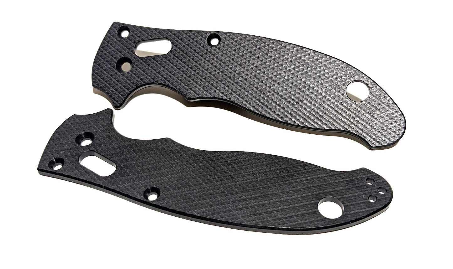 Spyderco Manix 2 Black Ultem Scale Sets
