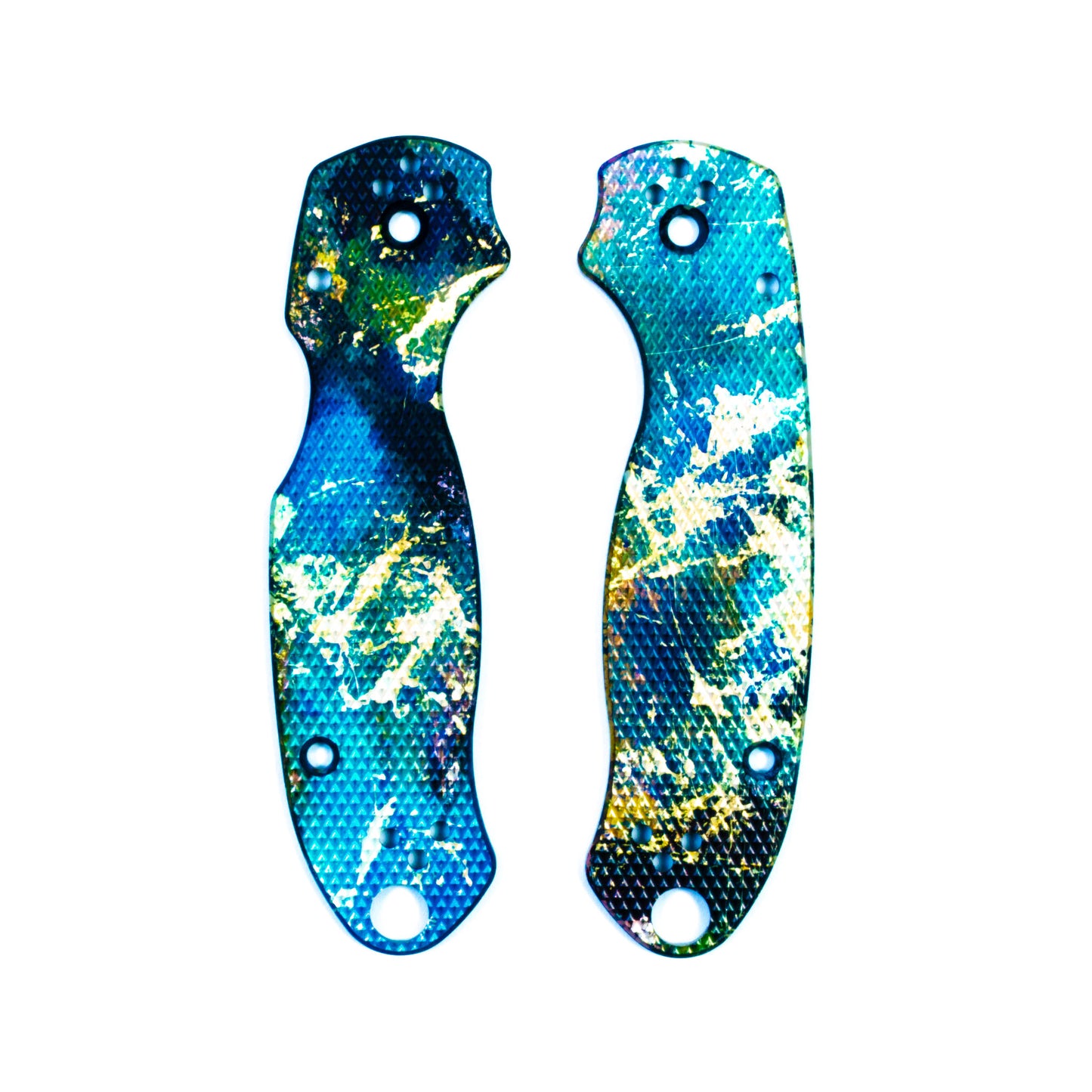 Spyderco Para 3 Anodized Aluminum Scale Sets
