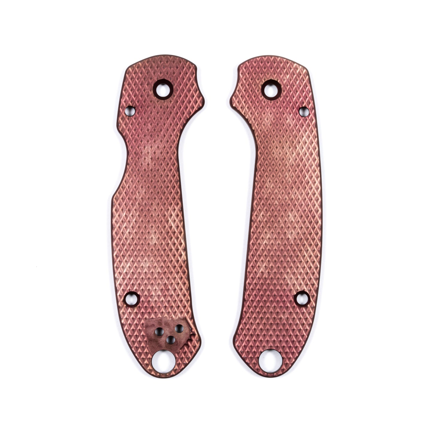 Spyderco Para 3 Skinny Contoured Anodized Aluminum Scale Sets