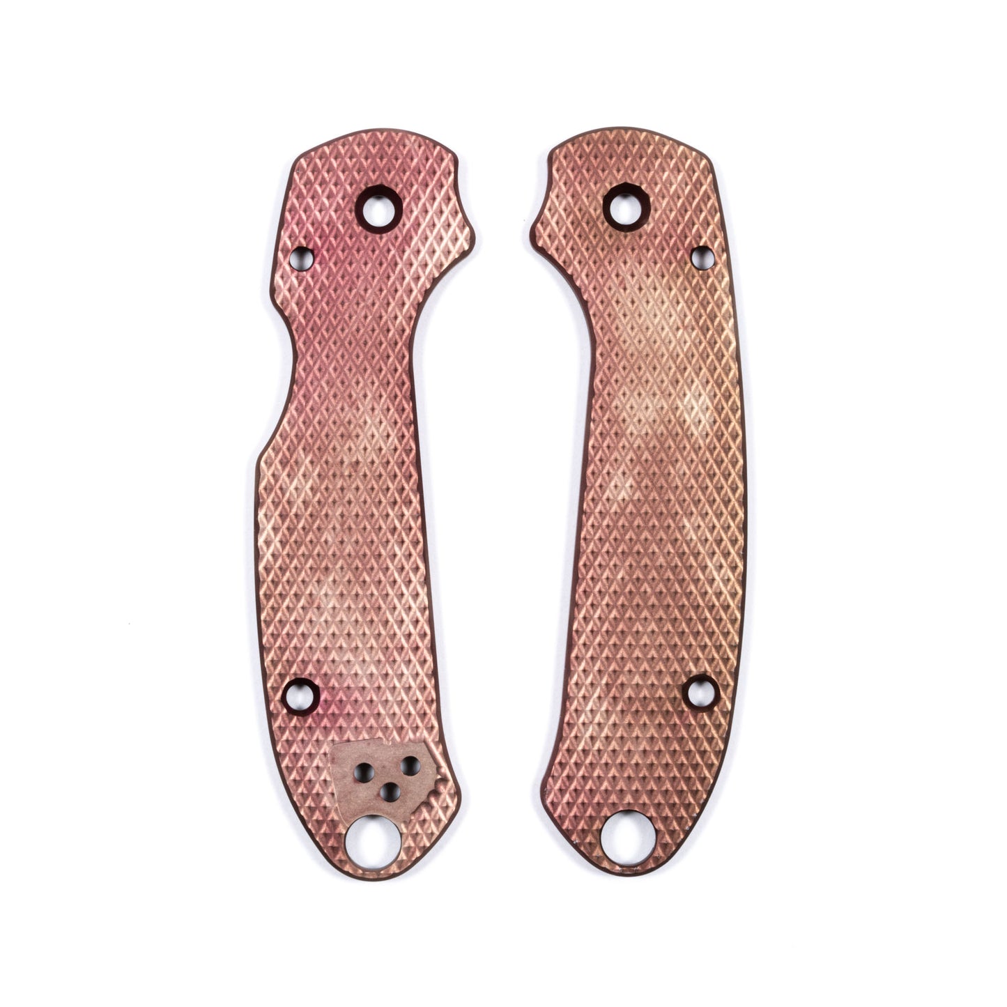 Spyderco Para 3 Skinny Contoured Anodized Aluminum Scale Sets