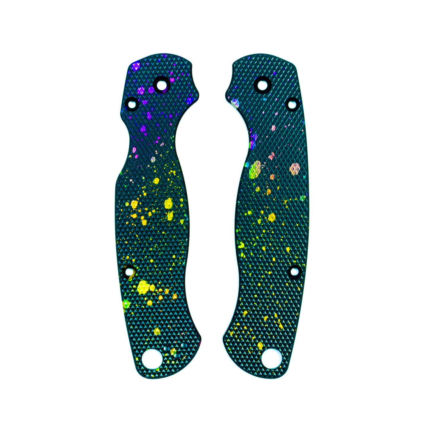 Spyderco Paramilitary 2 Anodized Aluminum Scale Sets