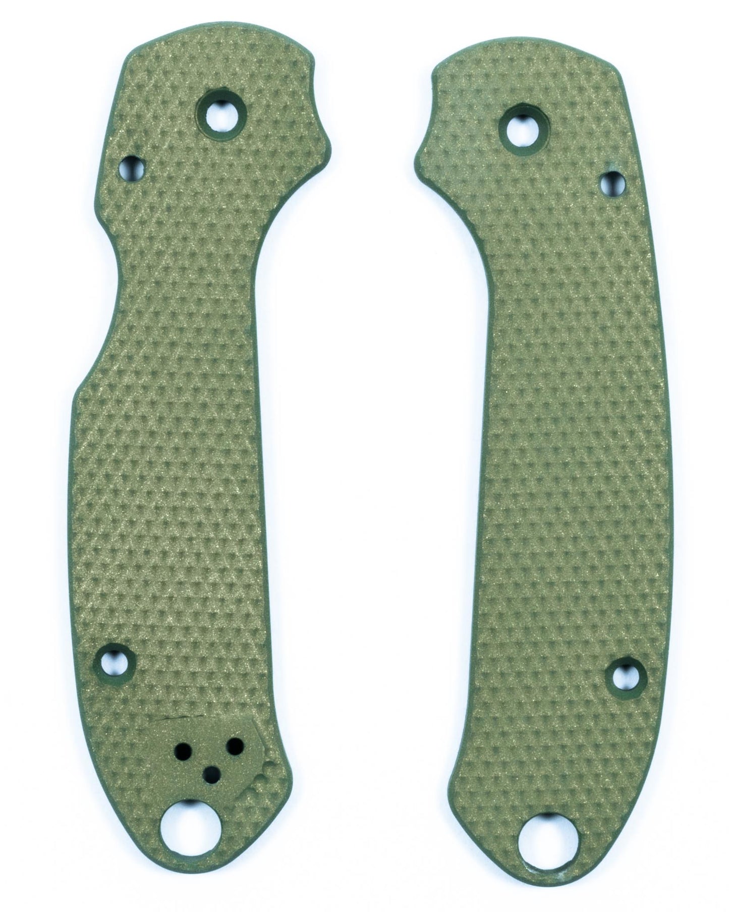 Spyderco Para 3 Skinny Contoured Aluminum Cerakote Scale Sets