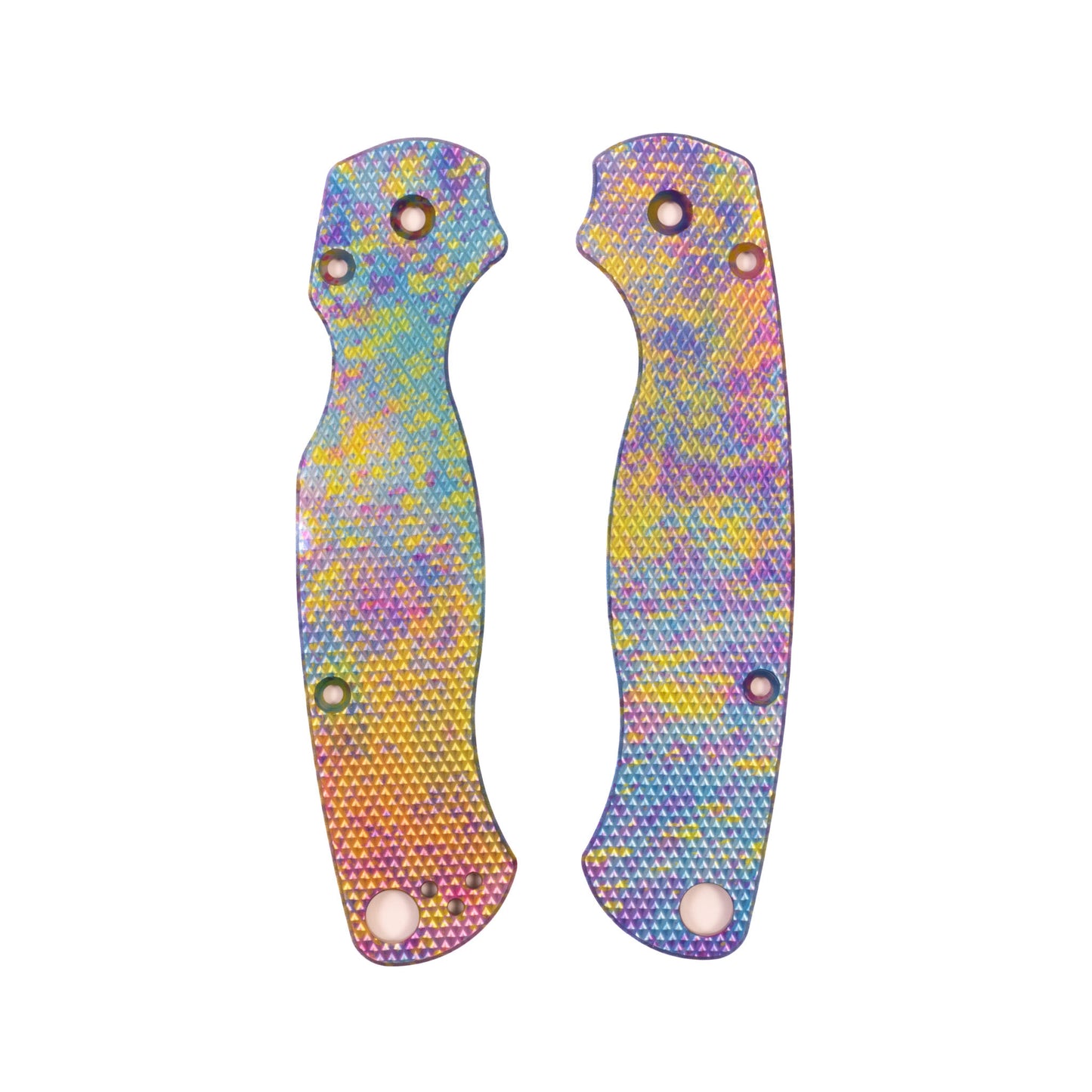Spyderco Paramilitary 2 Anodized Aluminum Scale Sets
