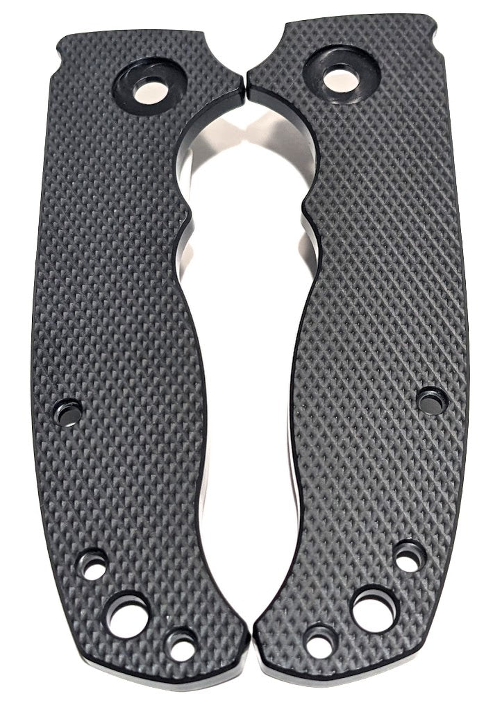 Demko AD 20.5 Sharklock Black Ultem Scale Sets (Large Pivot)