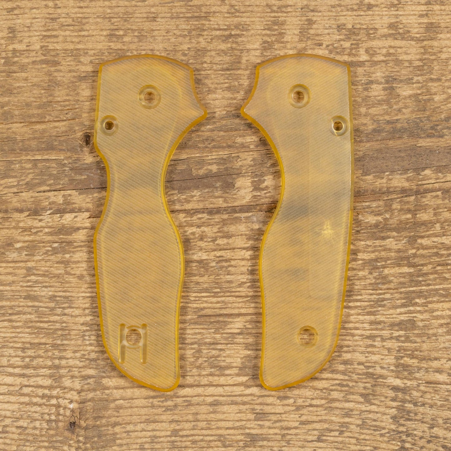 Spyderco Lil Native Amber Ultem Scale Sets