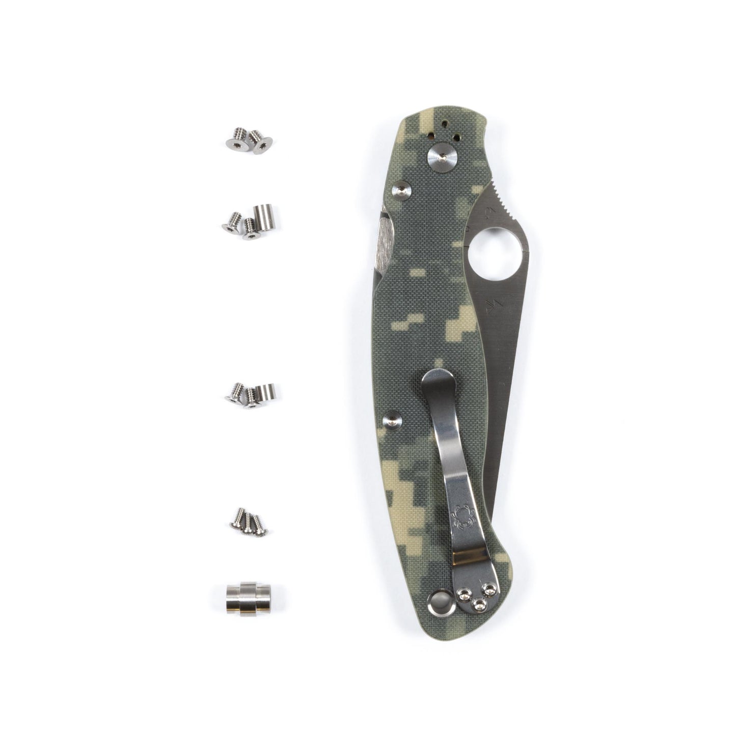 Spyderco Military 2 Titanium Full Hardware Kits