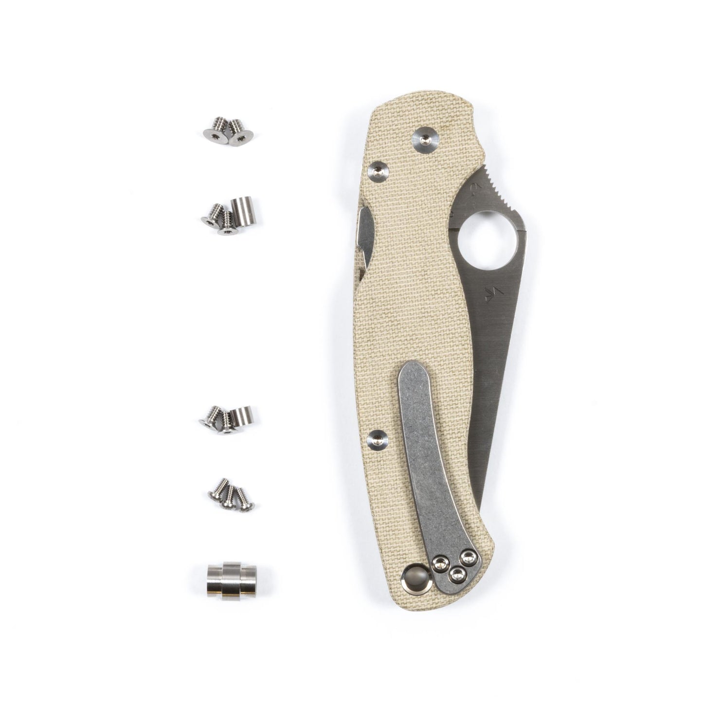Spyderco Paramilitary 2 (PM2) Full Hardware Kit