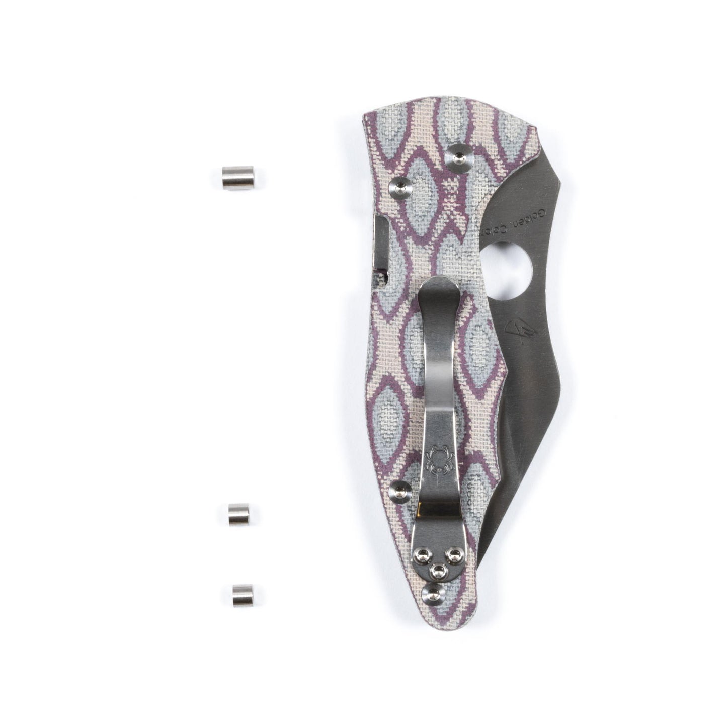 Spyderco Yojimbo 2 Titanium Front and Rear Standoff Kit