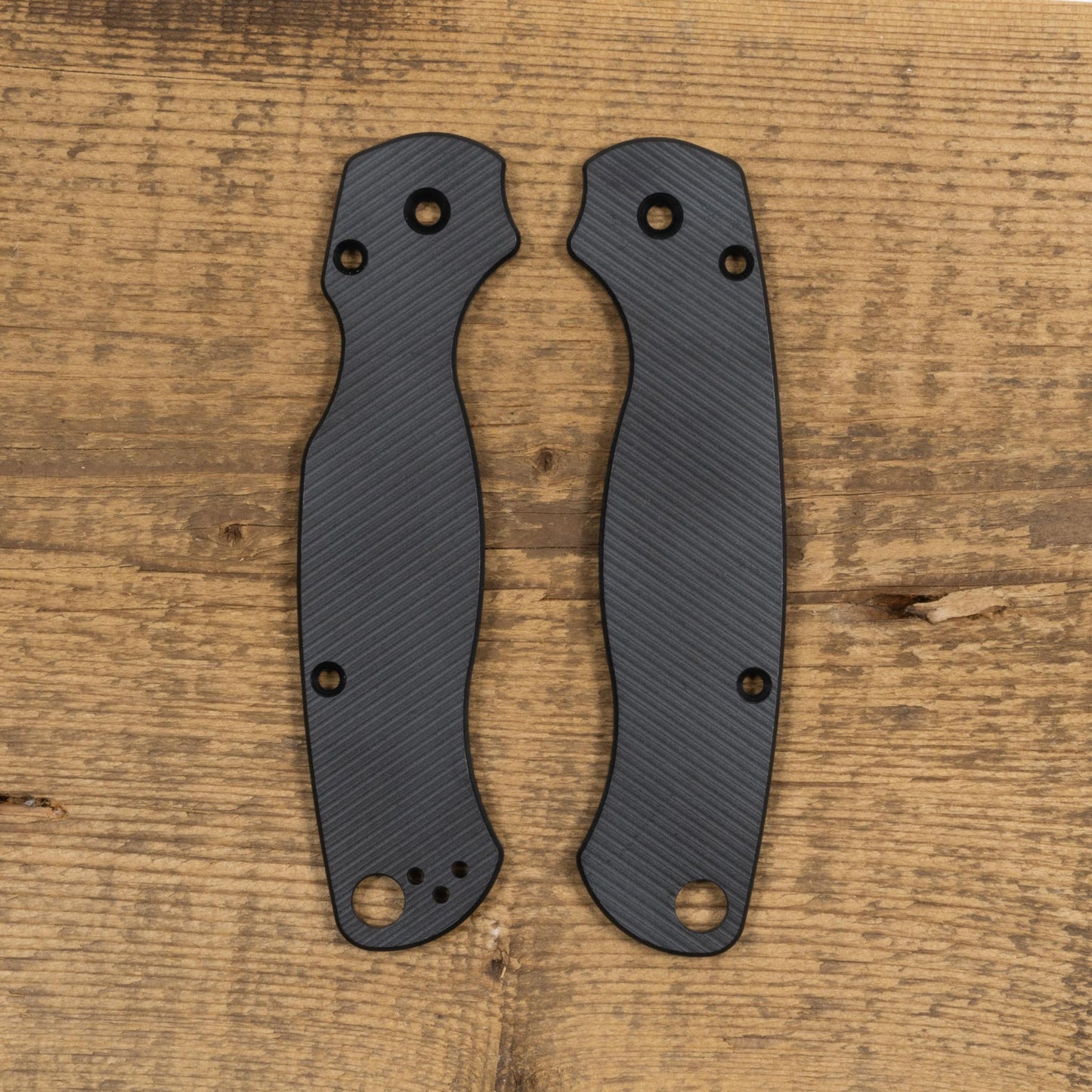Spyderco Paramilitary PM2 Black Ultem Scale Sets