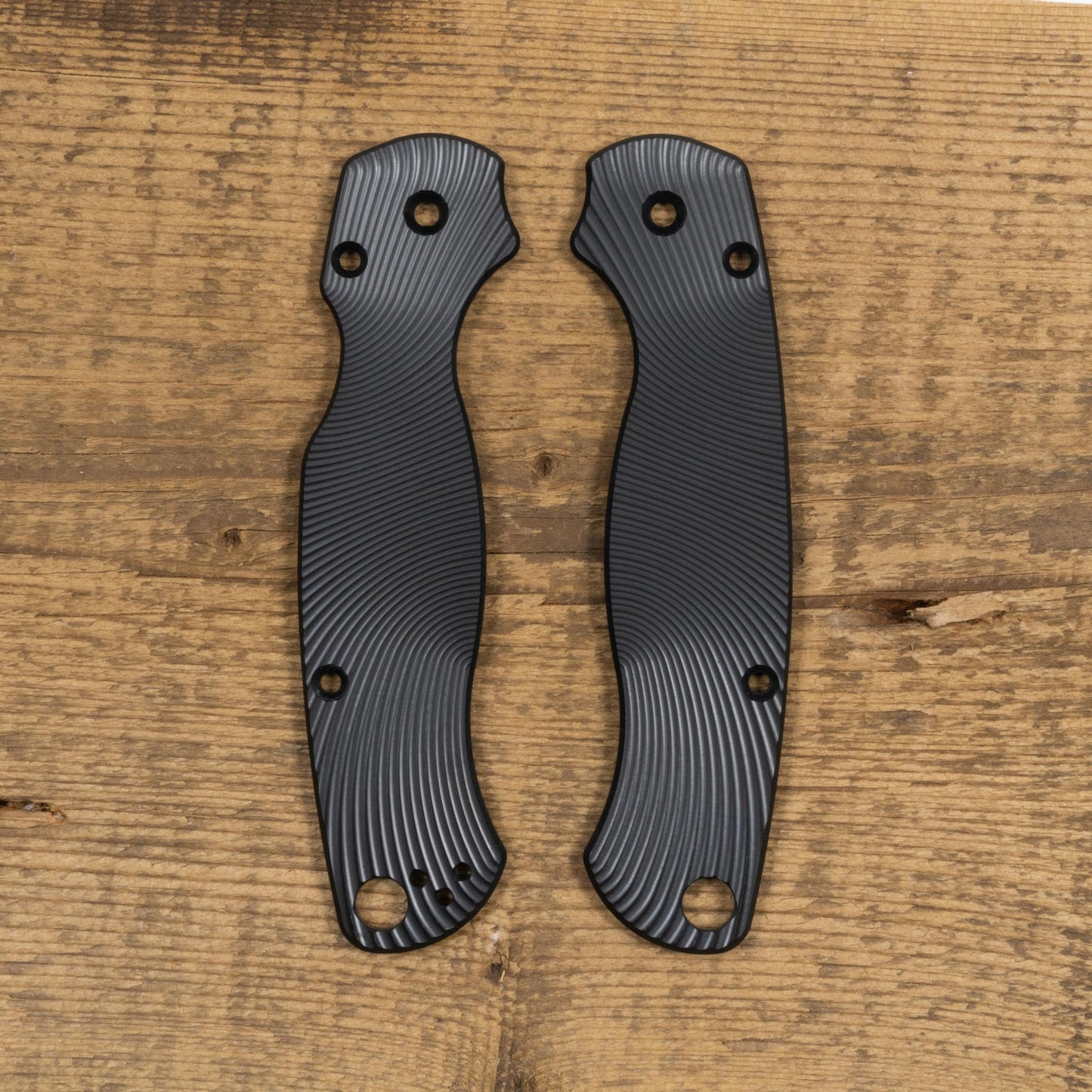 Spyderco Paramilitary PM2 Black Ultem Scale Sets