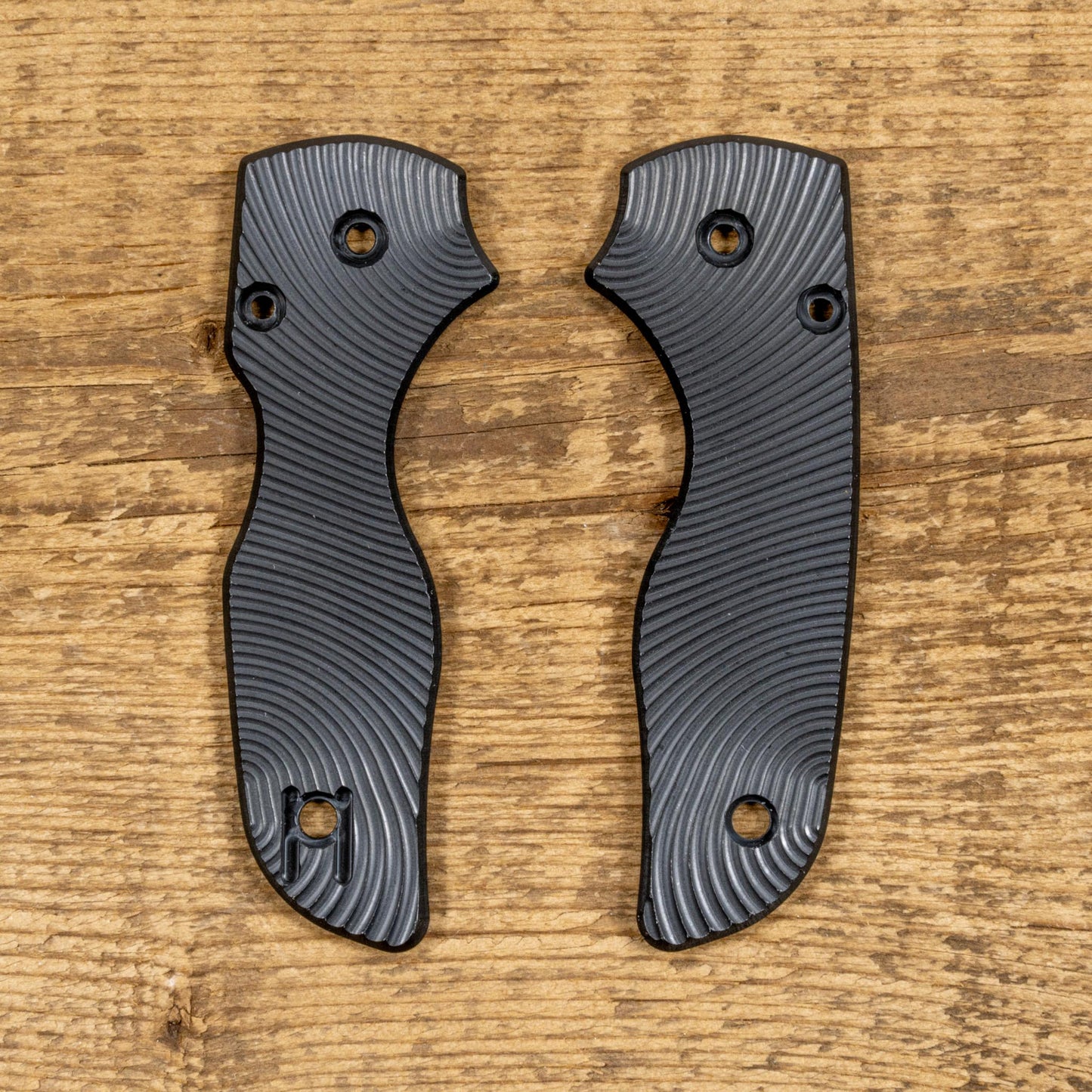 Spyderco Lil Native Black Ultem Scale Sets
