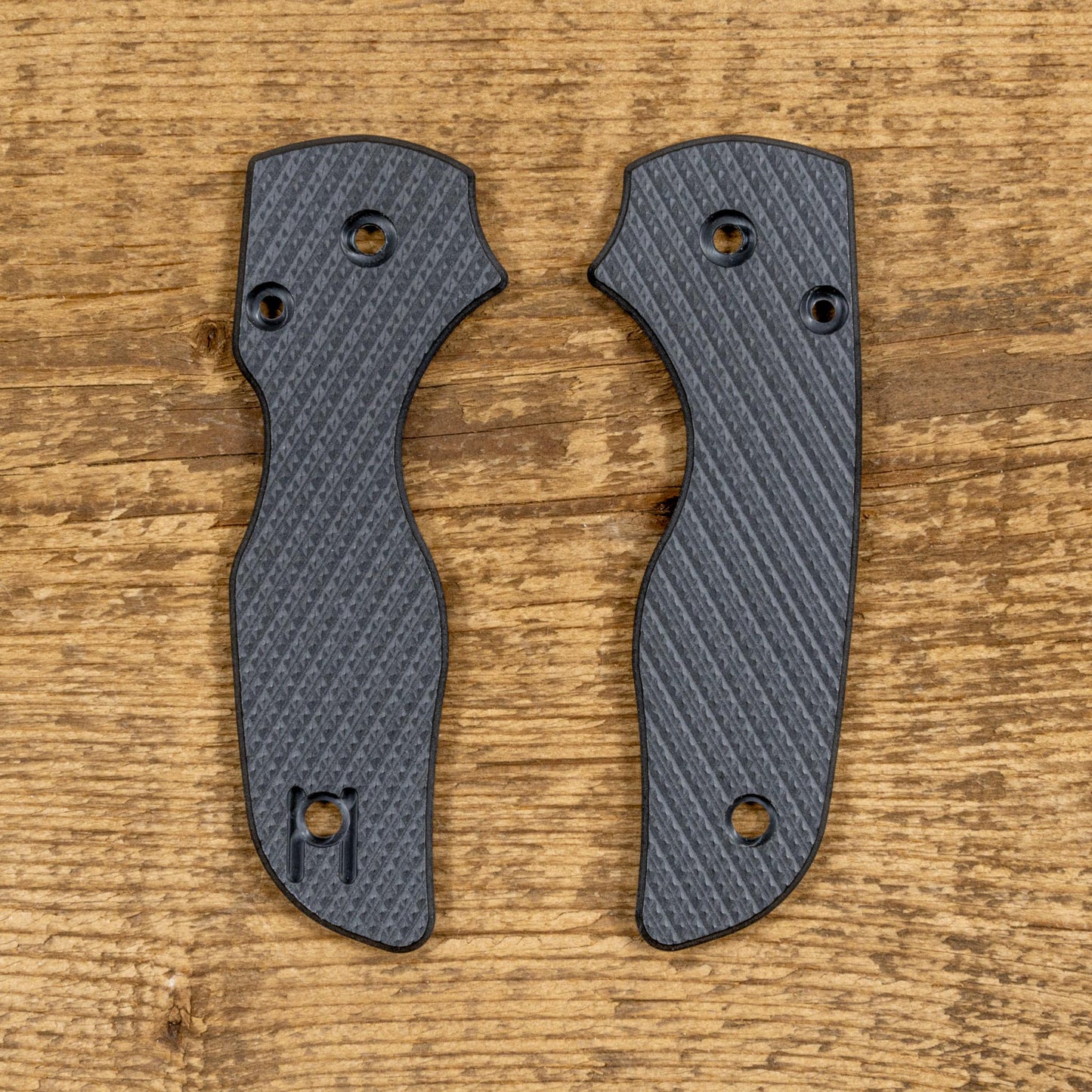 Spyderco Lil Native Black Ultem Scale Sets