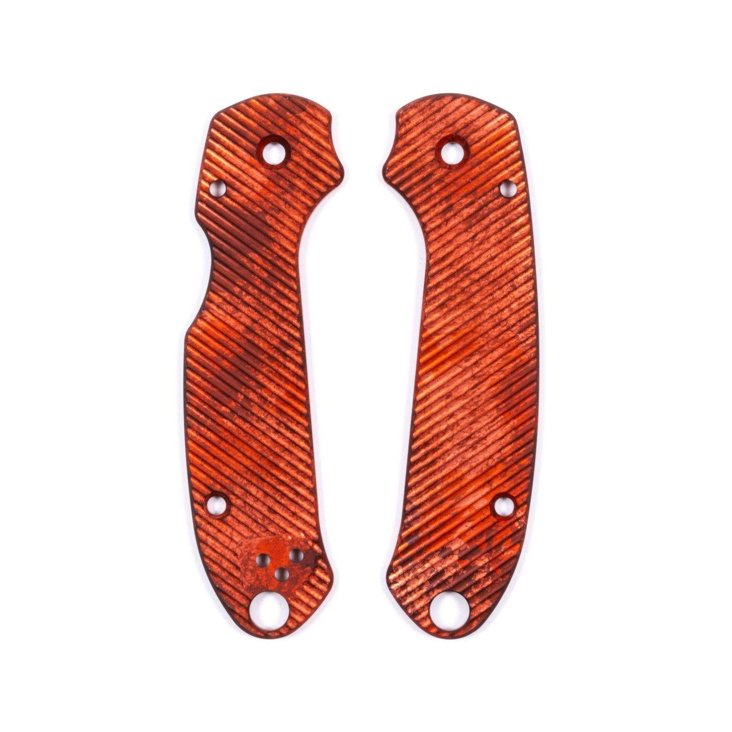 Spyderco Para 3 Skinny Contoured Anodized Aluminum Scale Sets