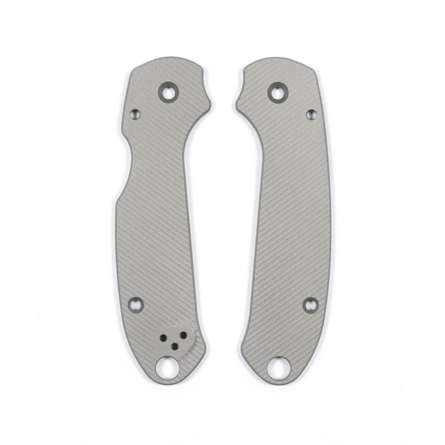 Spyderco Para 3 Skinny Contoured Titanium Featherweight Scale Set