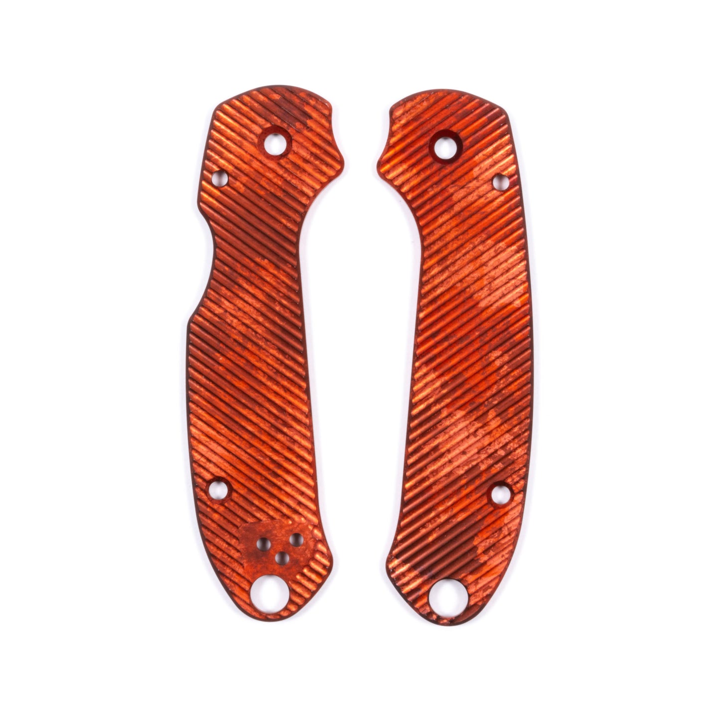 Spyderco Para 3 Skinny Contoured Anodized Aluminum Scale Sets