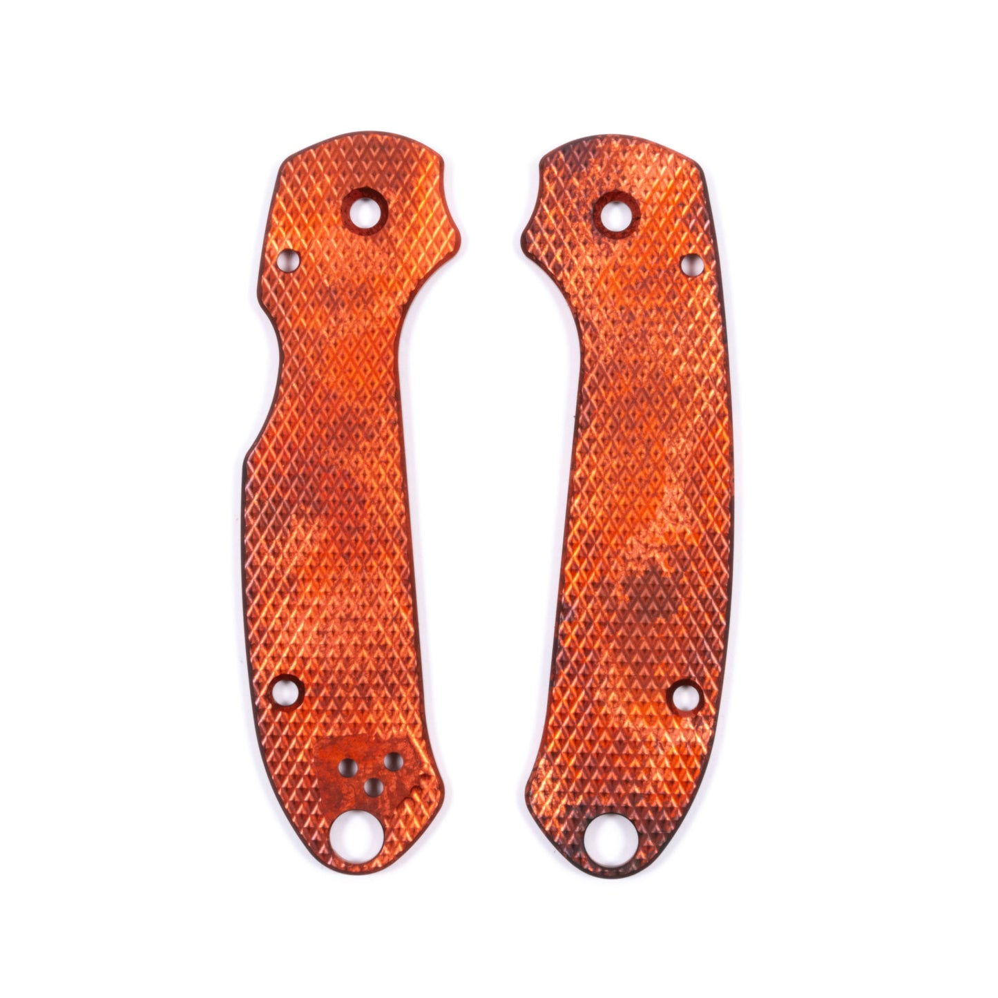 Spyderco Para 3 Skinny Contoured Anodized Aluminum Scale Sets