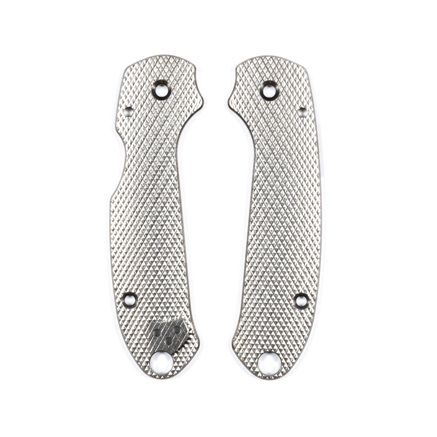 Spyderco Para 3 Skinny Contoured Titanium Featherweight Scale Set