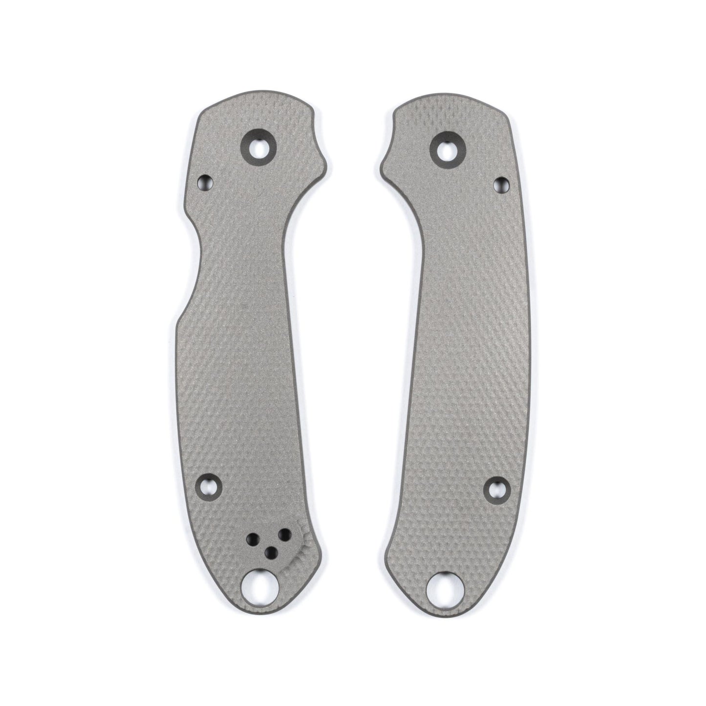 Spyderco Para 3 Skinny Contoured Titanium Featherweight Scale Set