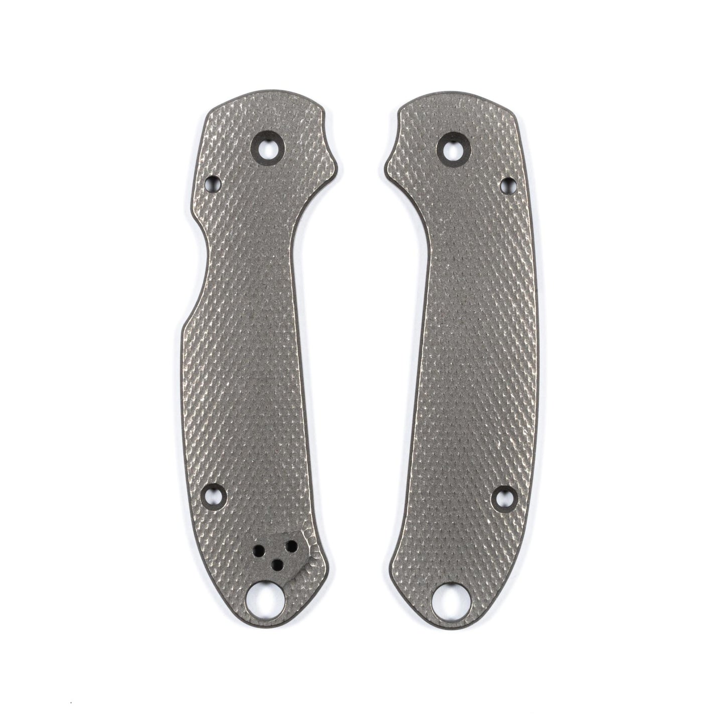 Spyderco Para 3 Skinny Contoured Titanium Featherweight Scale Set