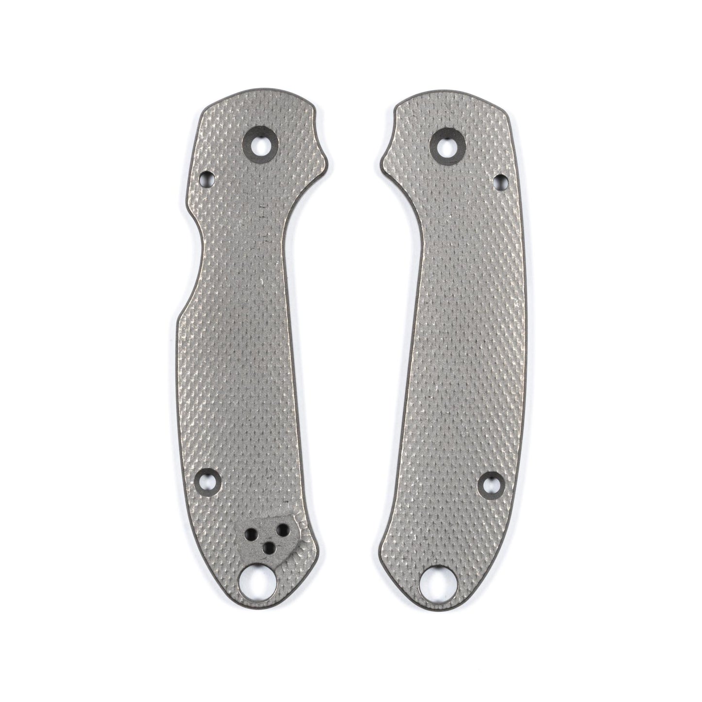 Spyderco Para 3 Skinny Contoured Titanium Featherweight Scale Set