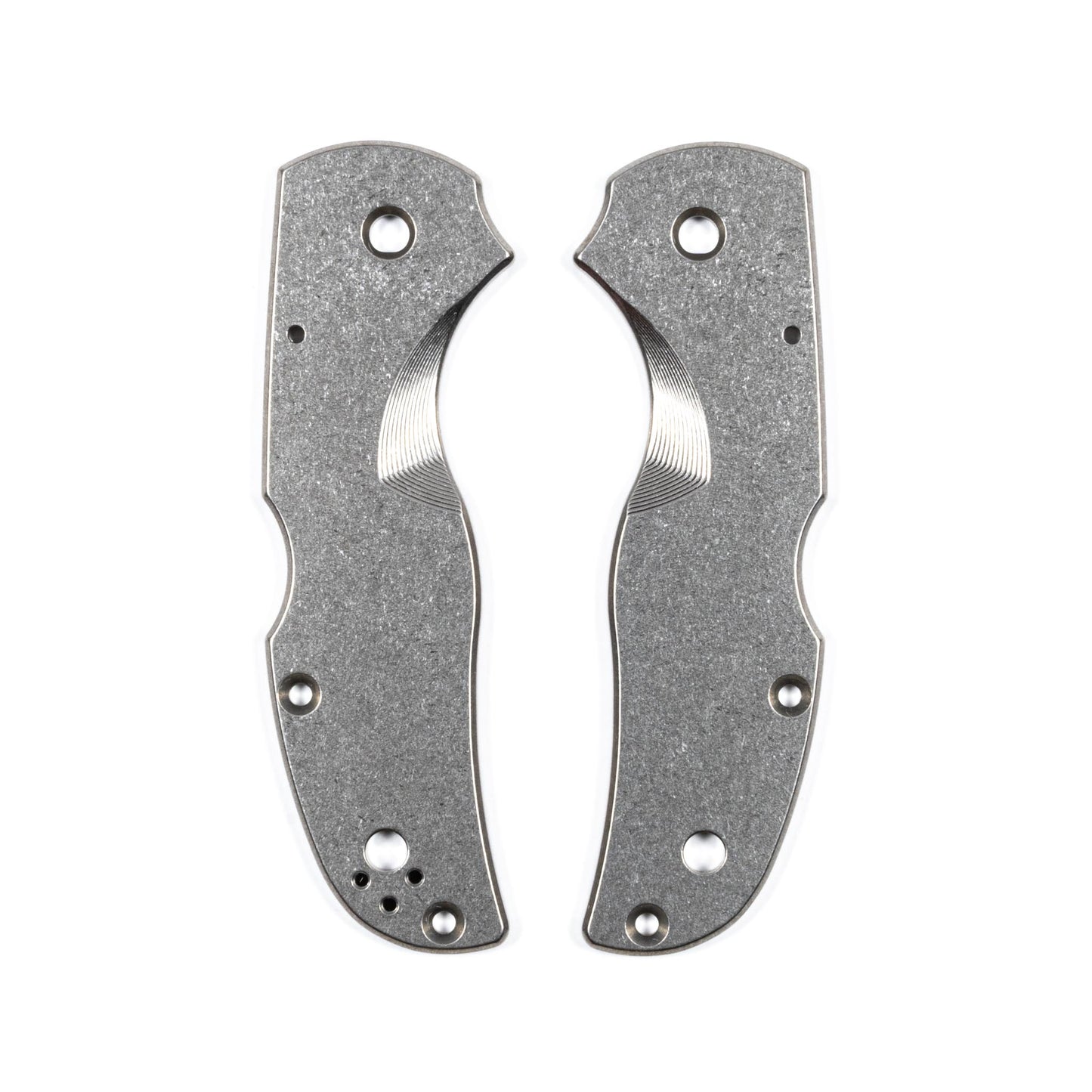 Spyderco Native 5 Titanium Featherweight Scale Sets