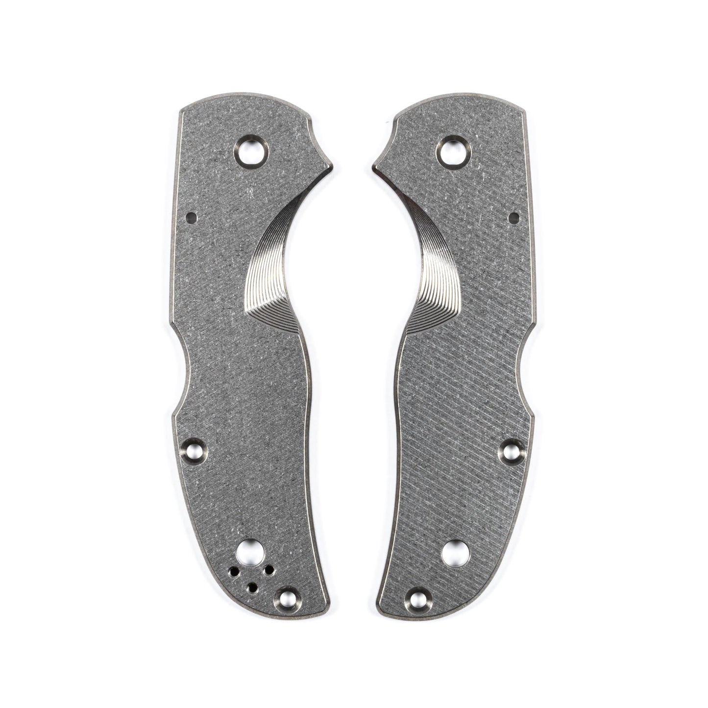 Spyderco Native 5 Titanium Featherweight Scale Sets
