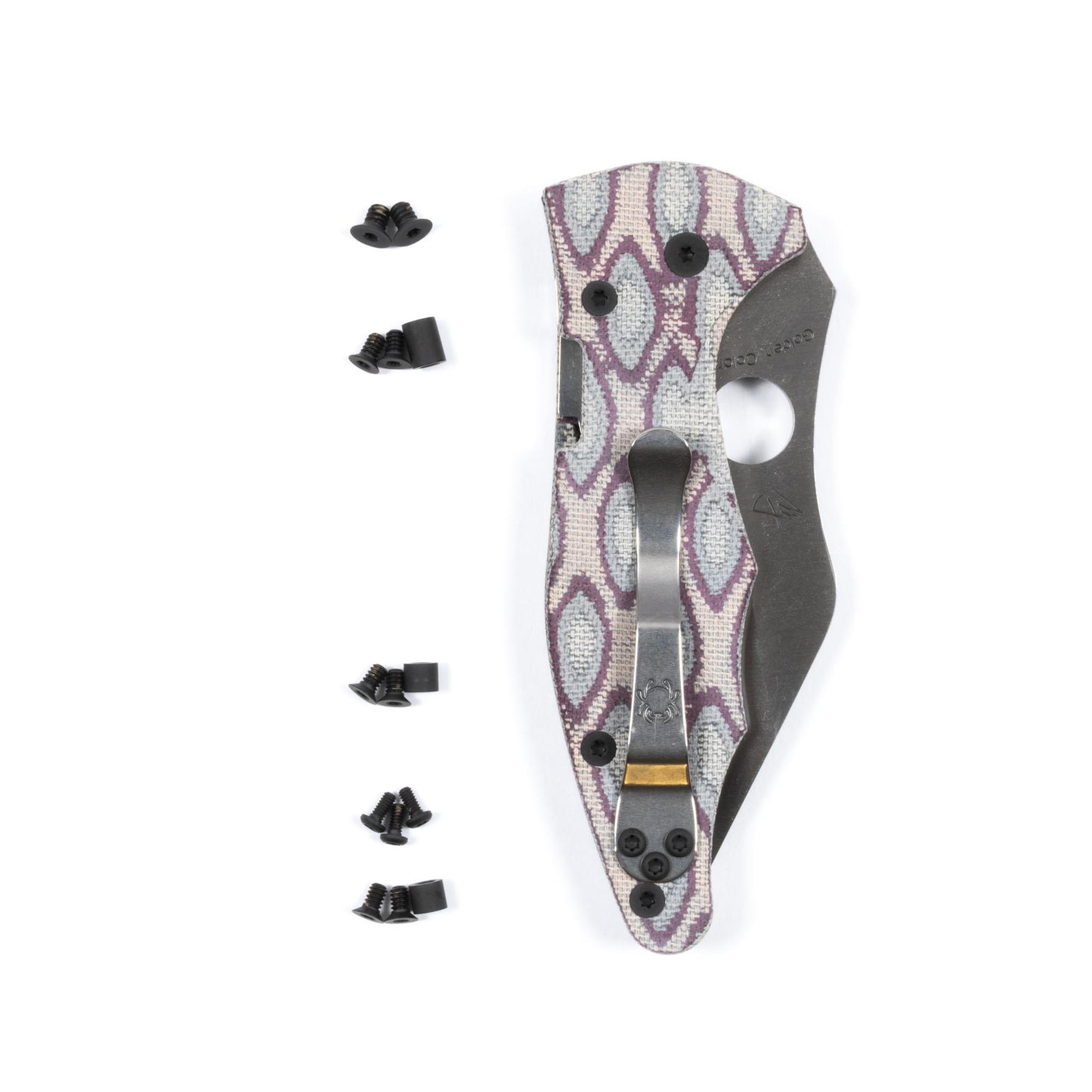 Spyderco Yojimbo 2 Titanium Full Hardware Set