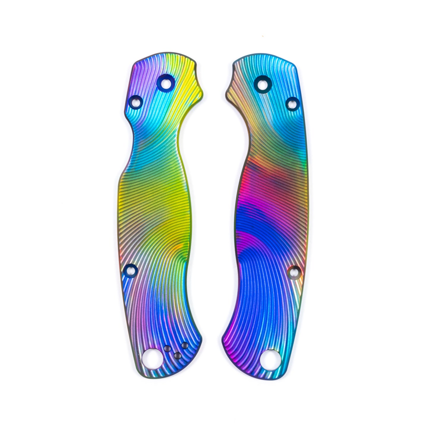 Spyderco Paramilitary 2 Anodized Aluminum Scale Sets