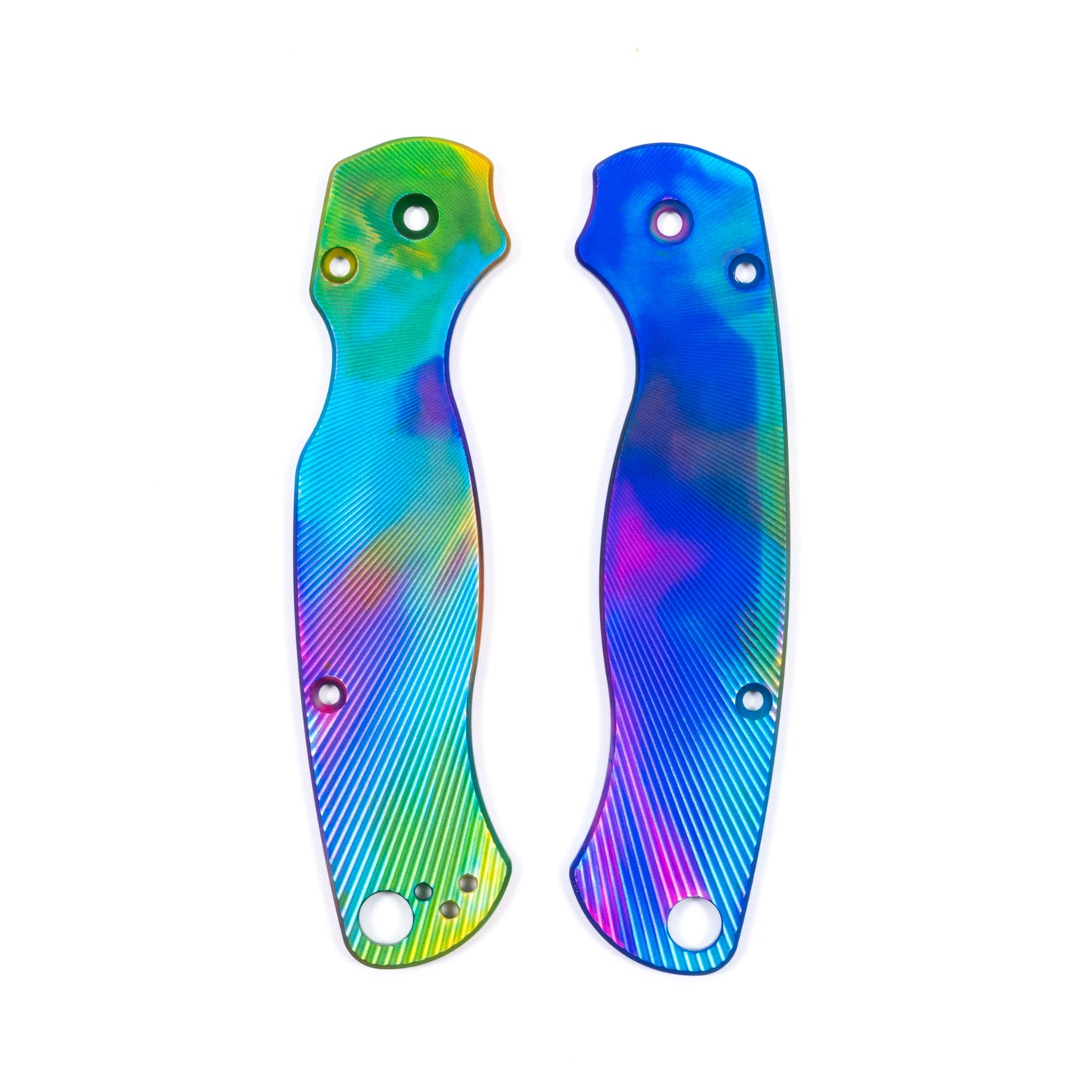 Spyderco Paramilitary 2 Anodized Aluminum Scale Sets