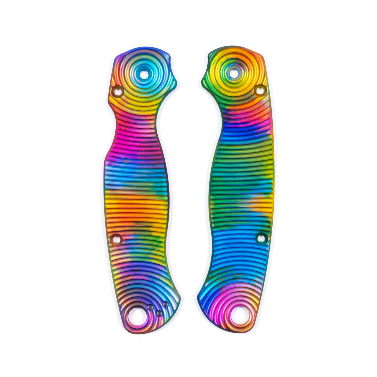 Spyderco Paramilitary 2 Anodized Aluminum Scale Sets