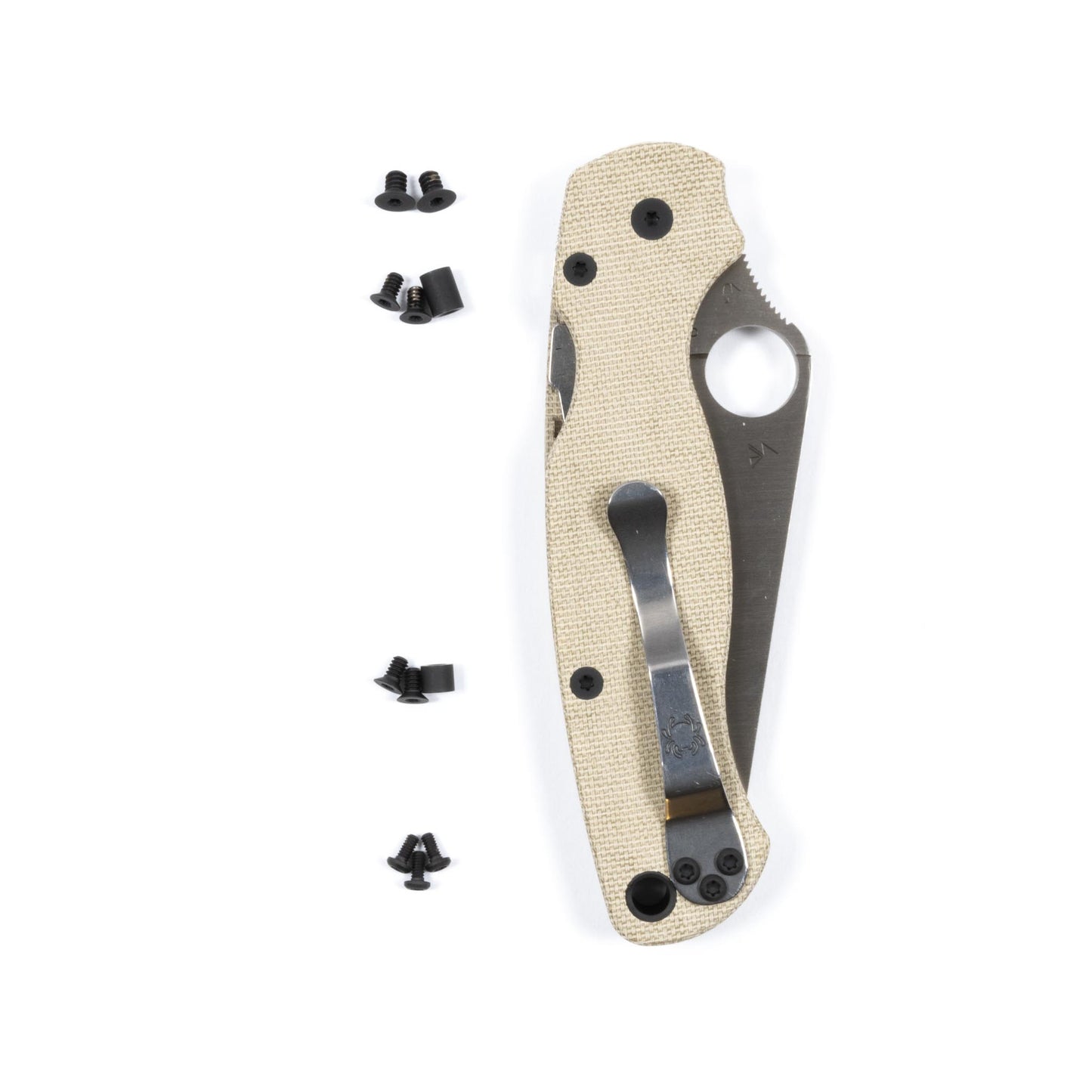 Spyderco Paramilitary 2 (PM2) Full Hardware Kit