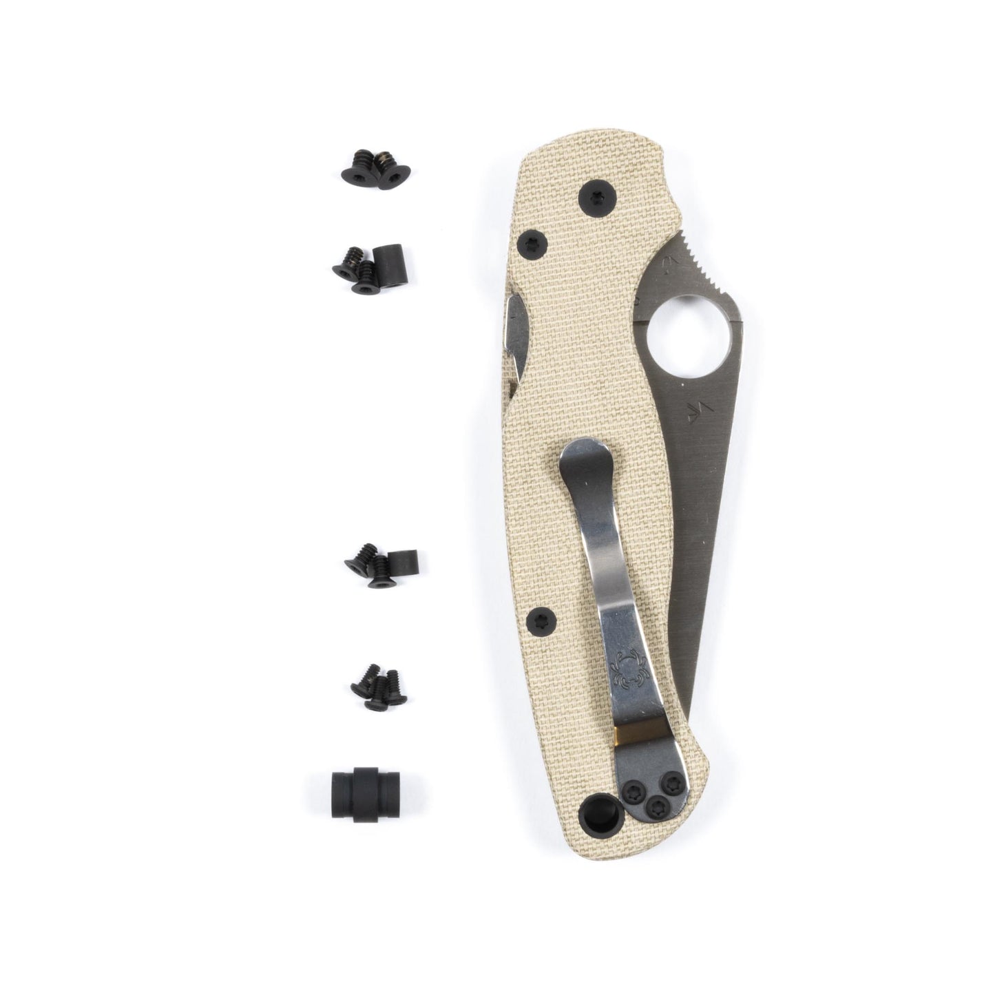 Spyderco Paramilitary 2 (PM2) Full Hardware Kit