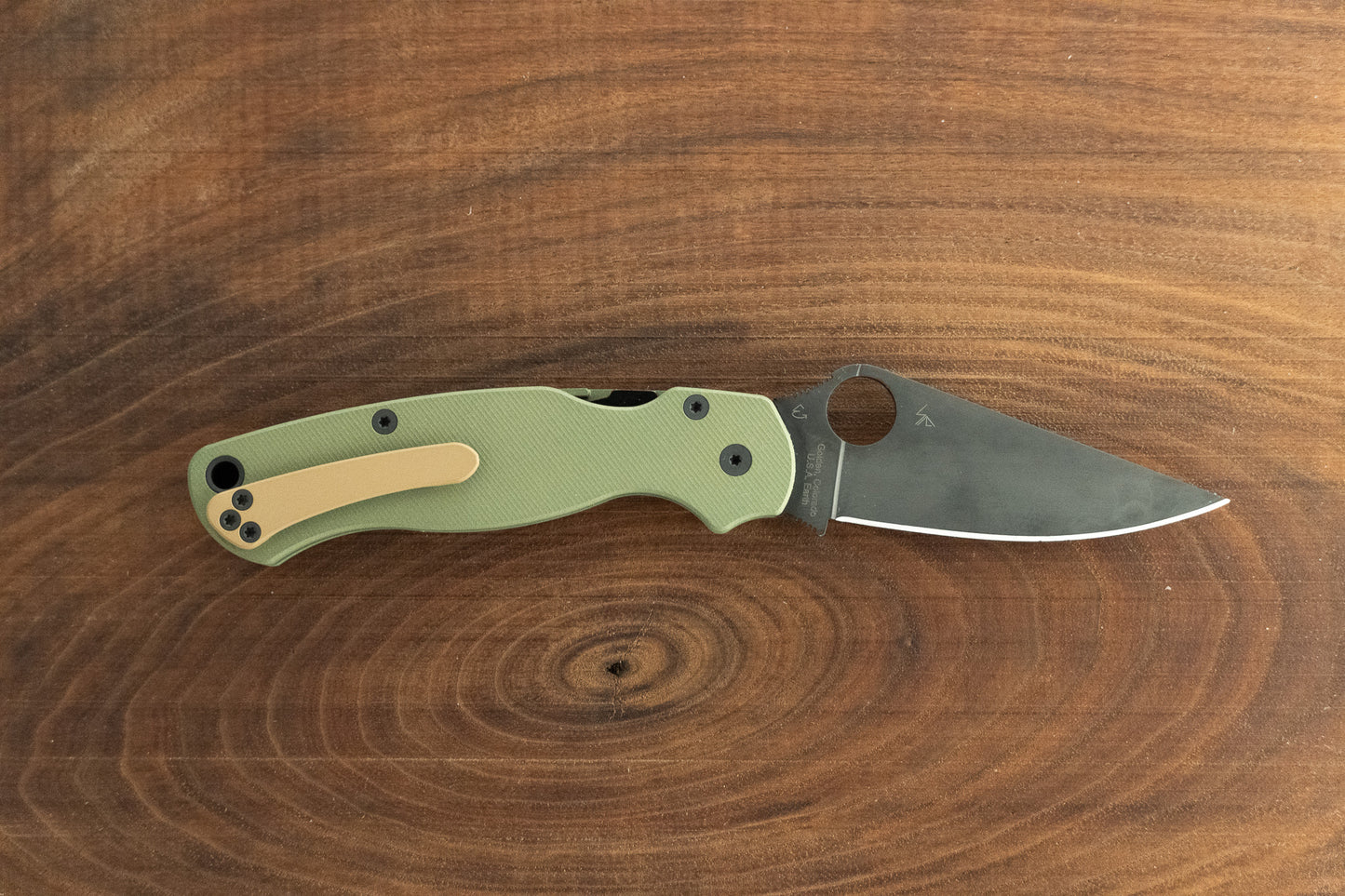 Spyderco Paramilitary 2 (PM2) Cerakote Titanium 3D Machined Pocket Clips