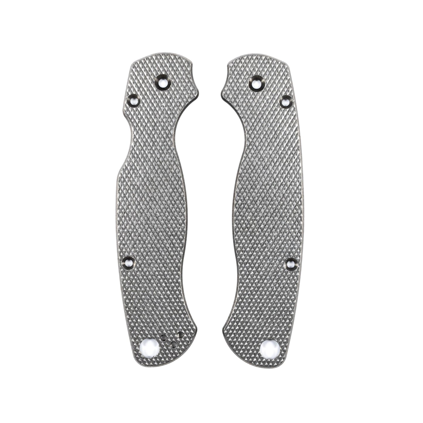 Spyderco Paramilitary 2 (PM2) Titanium Featherweight Scale Sets